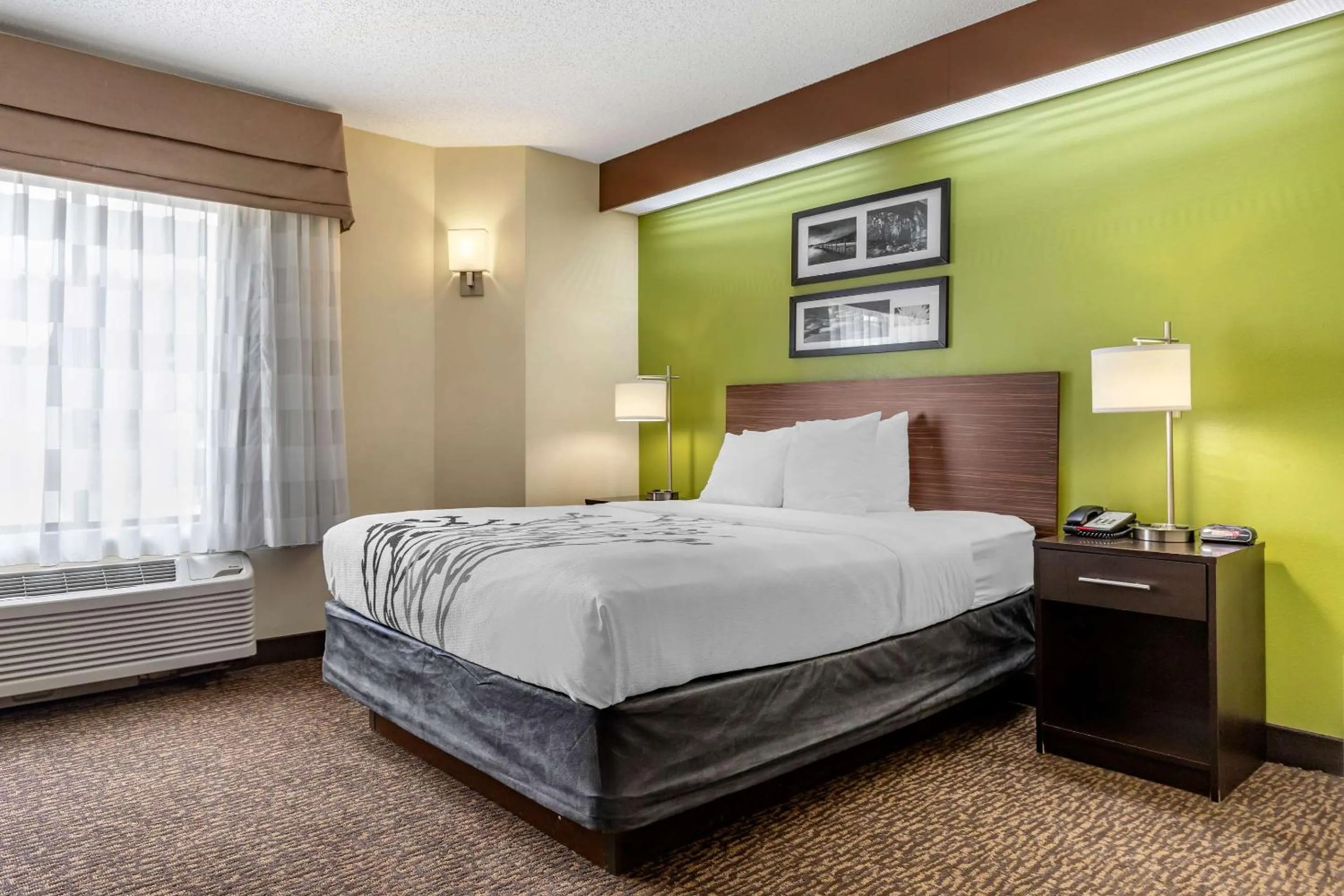 Bedroom, Bed in Sleep Inn Matthews-Charlotte