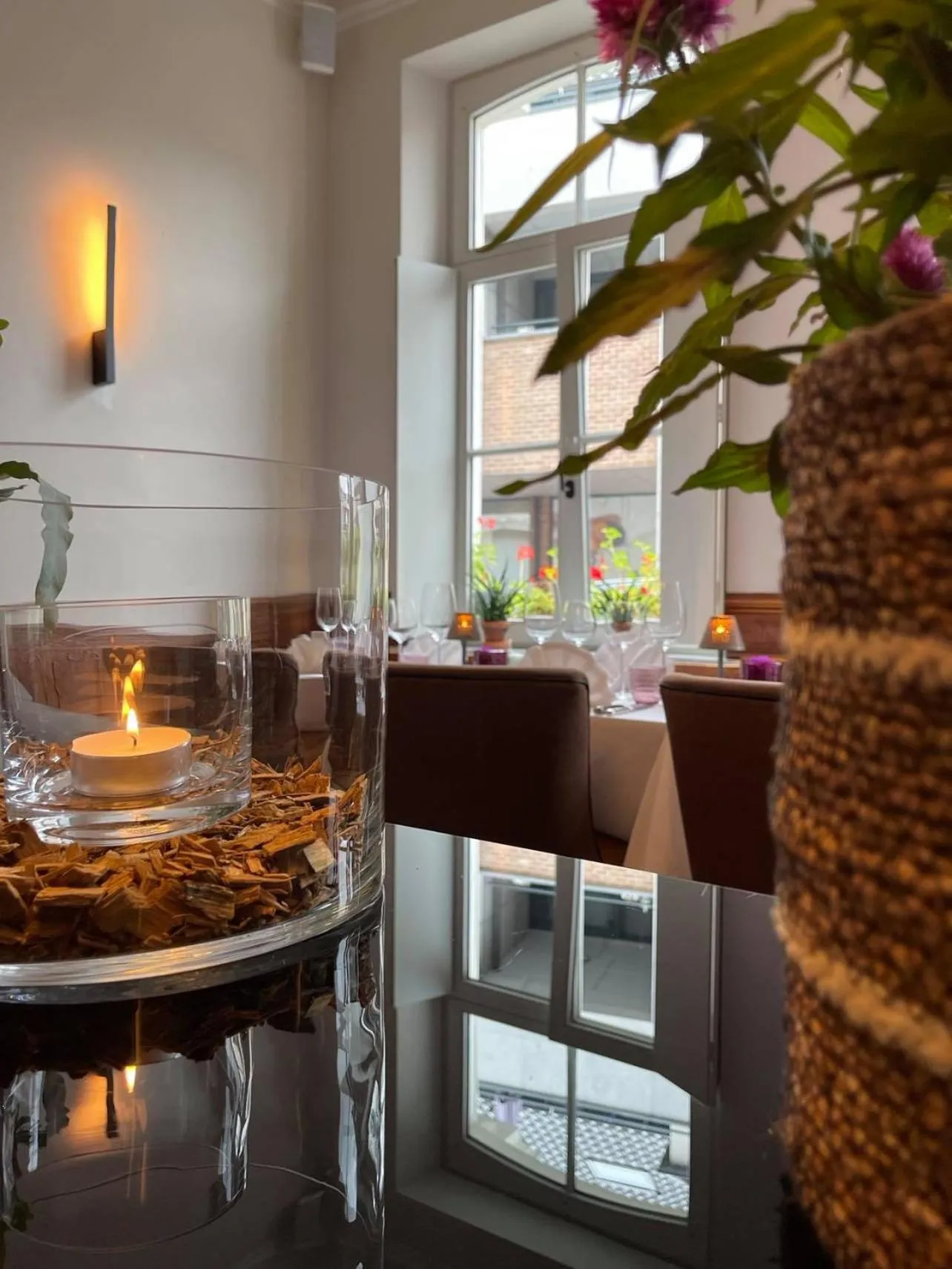 Dining area in B&B Huize Briers