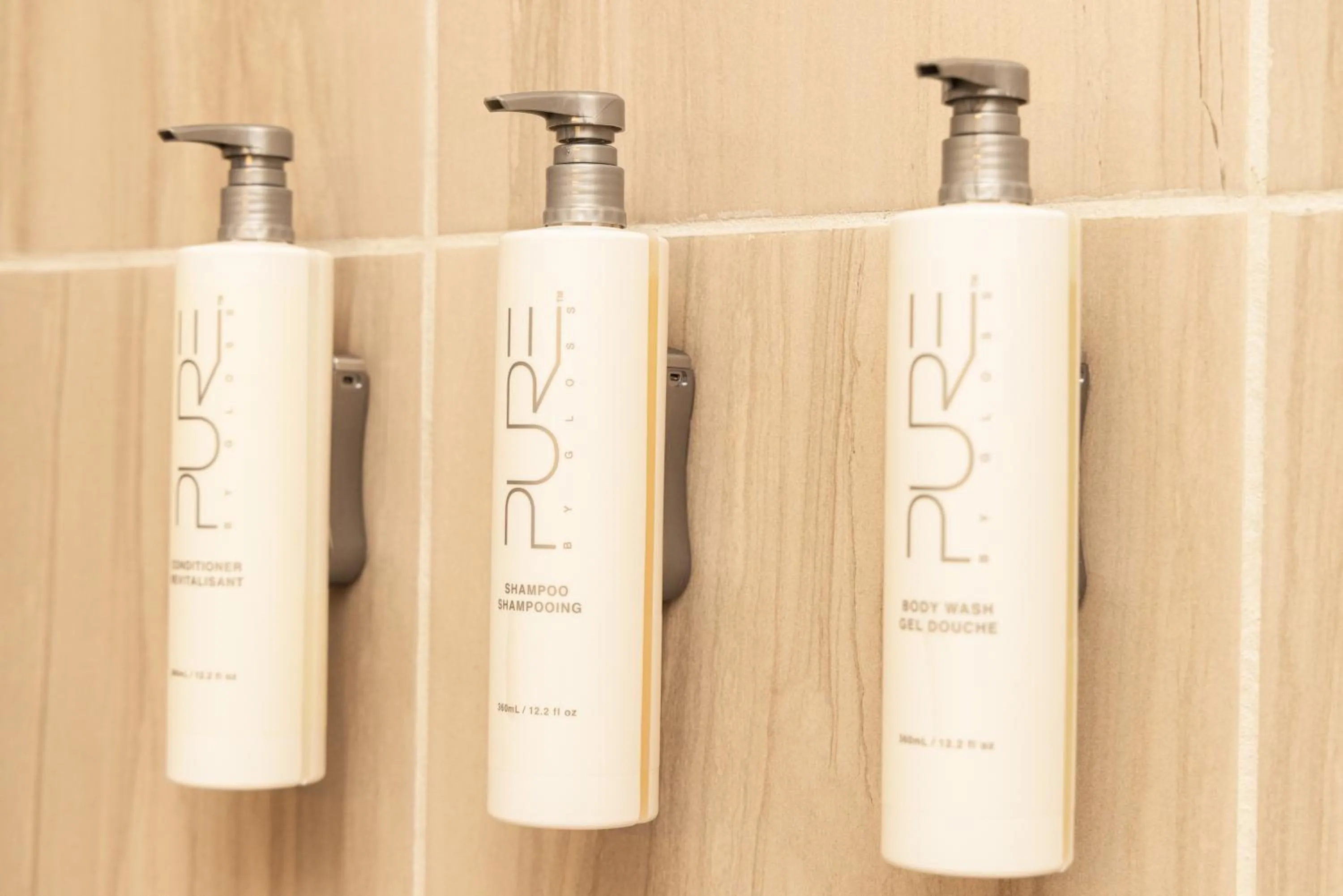 Shower in Hotel du Nord