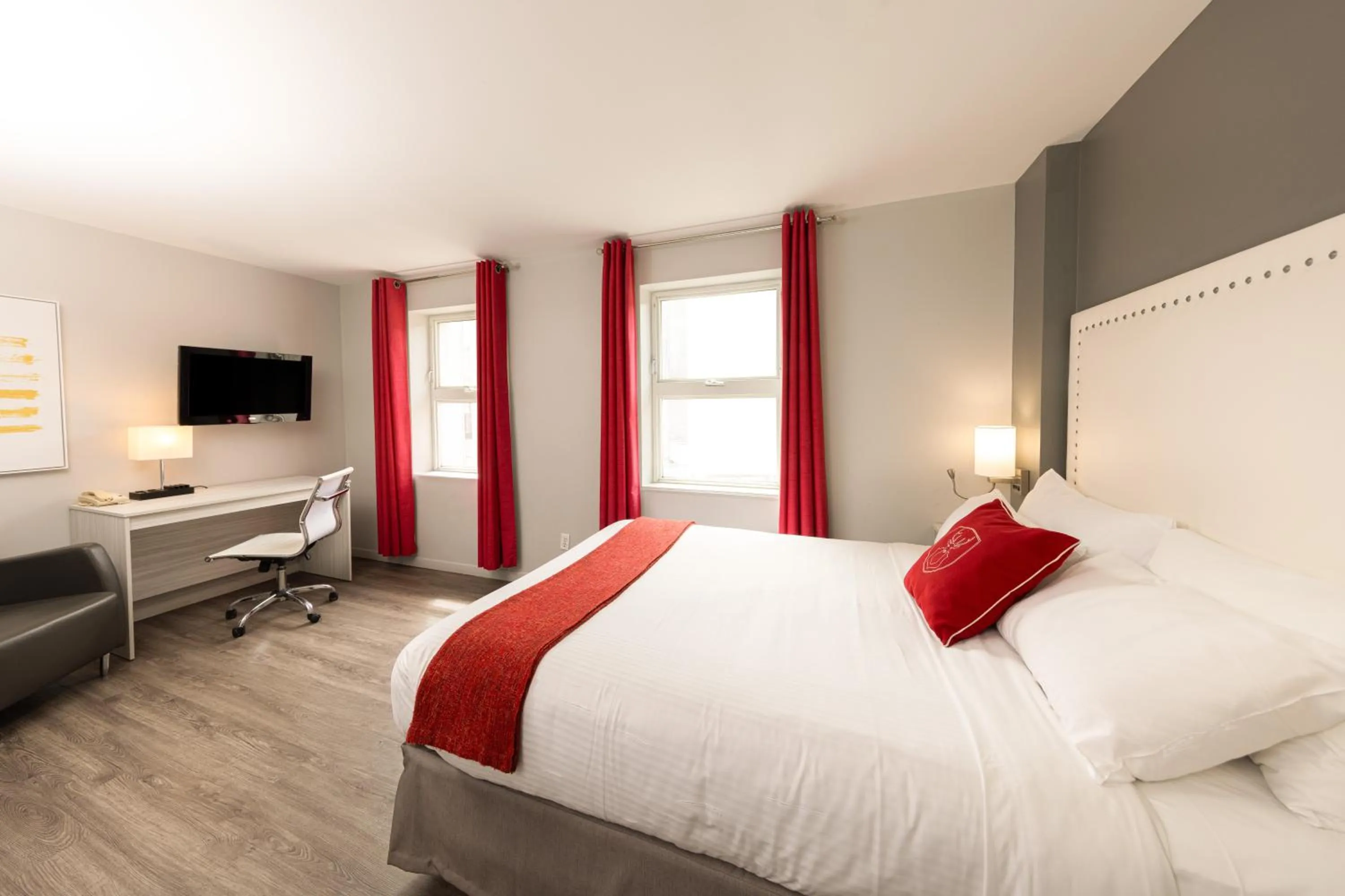 Bedroom, Bed in Hotel du Nord