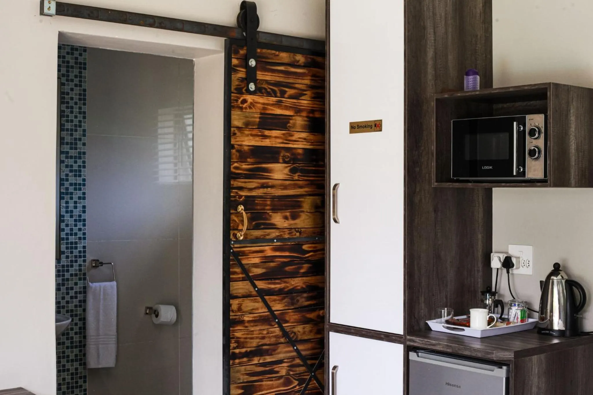 Kitchen or kitchenette in Reef View BnB