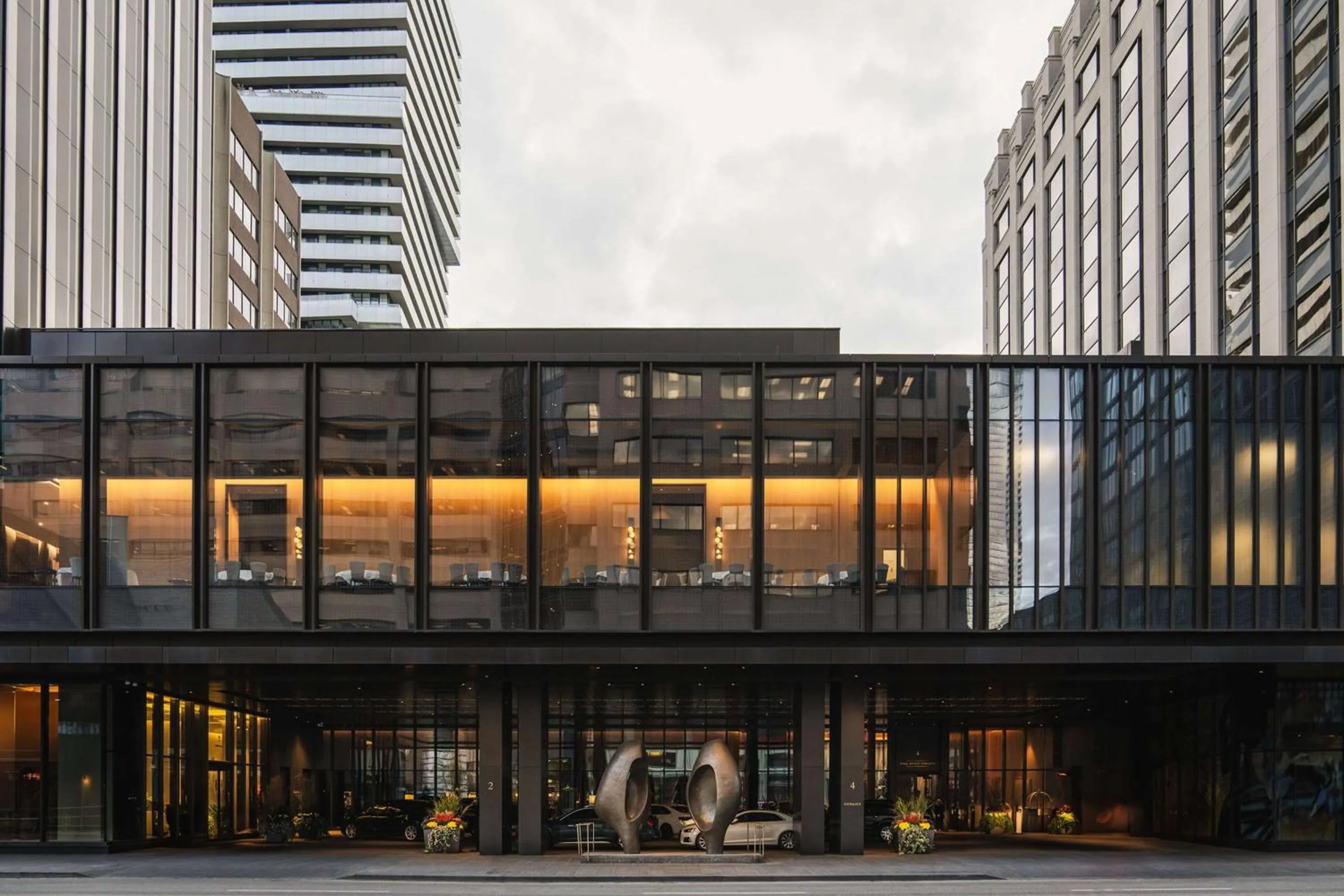 Property building in Park Hyatt Toronto