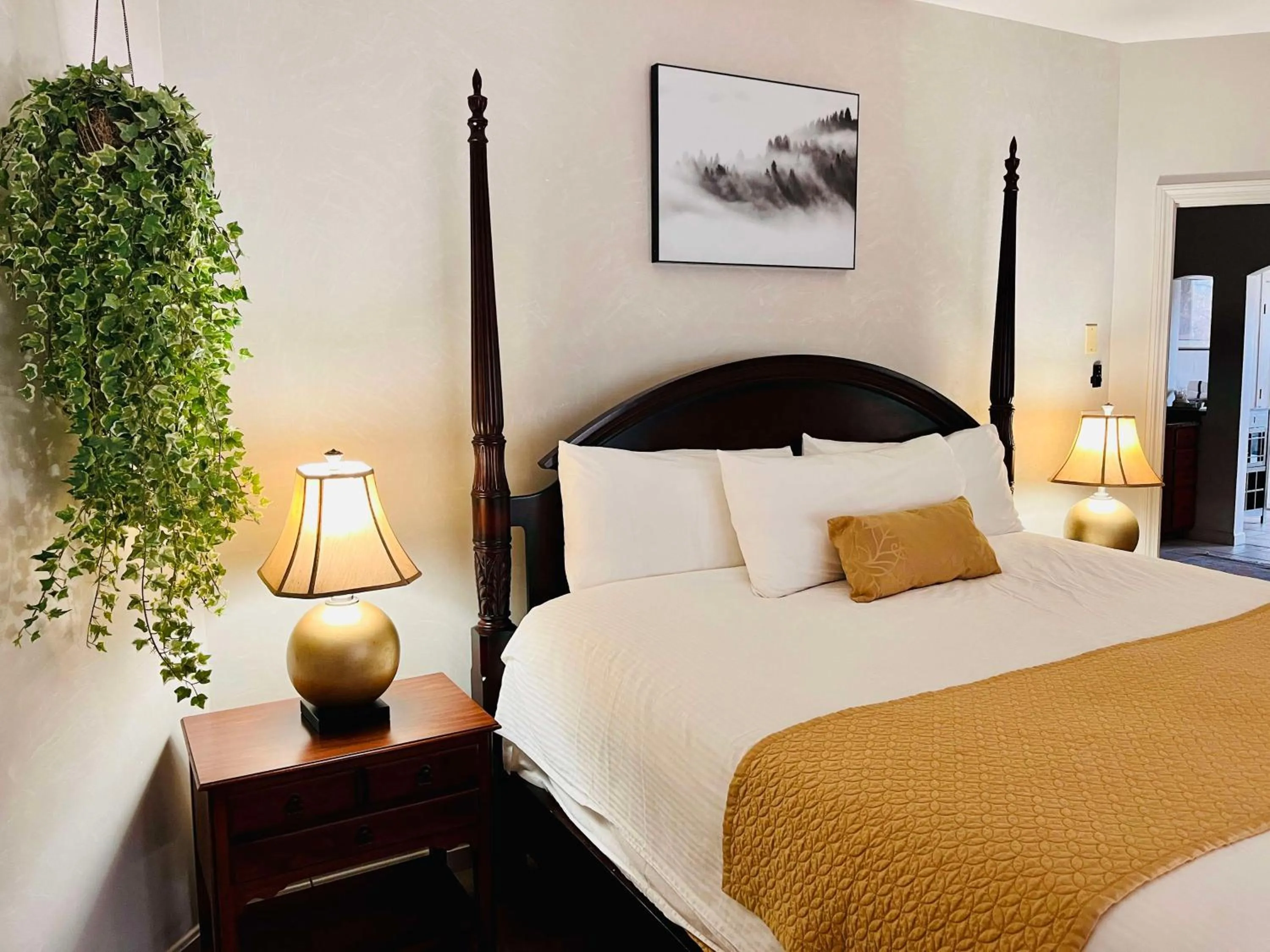 Bedroom, Bed in Nordic Village Condominium Resort