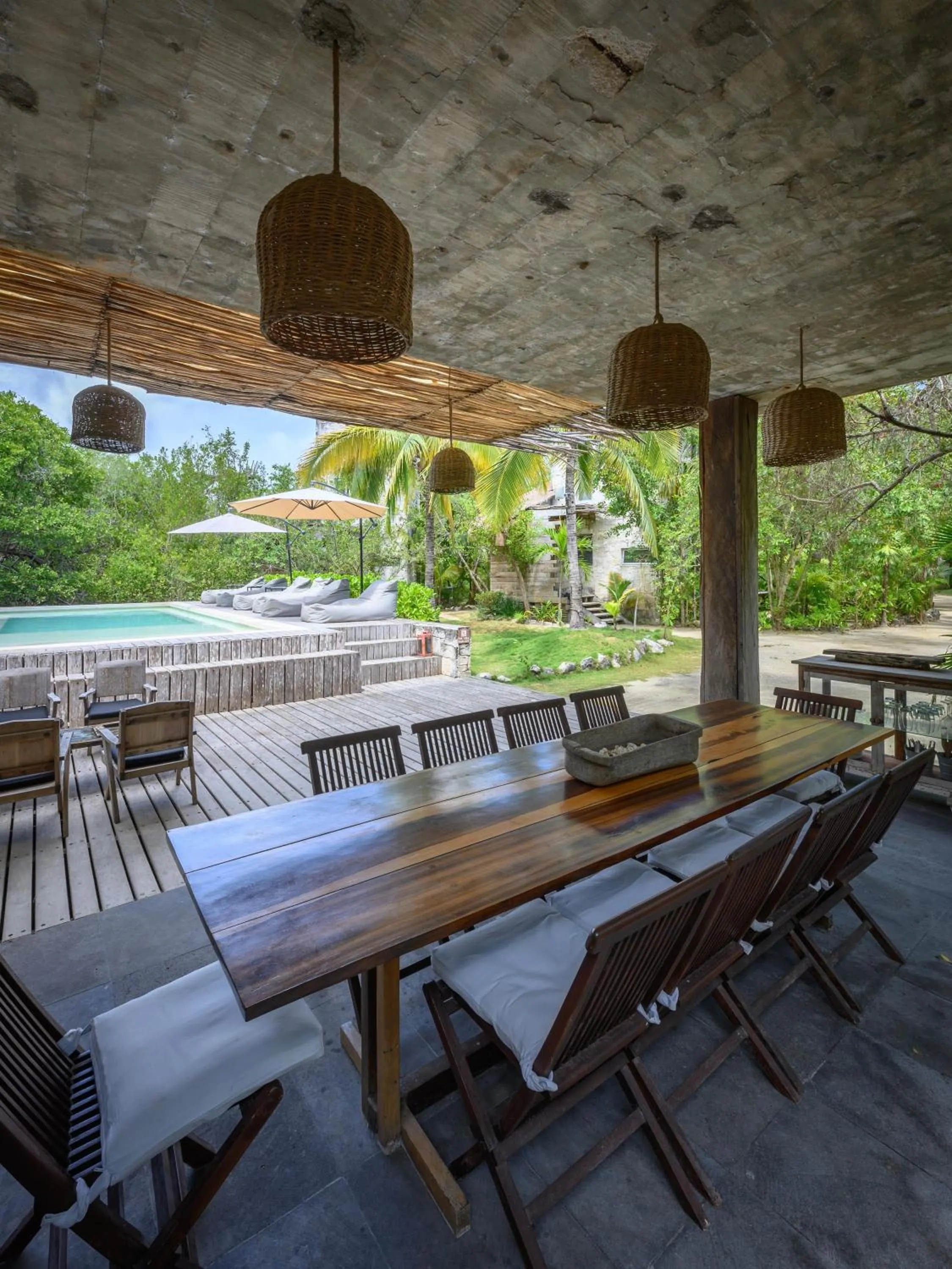 BBQ facilities in Vida Silvestre Tulum