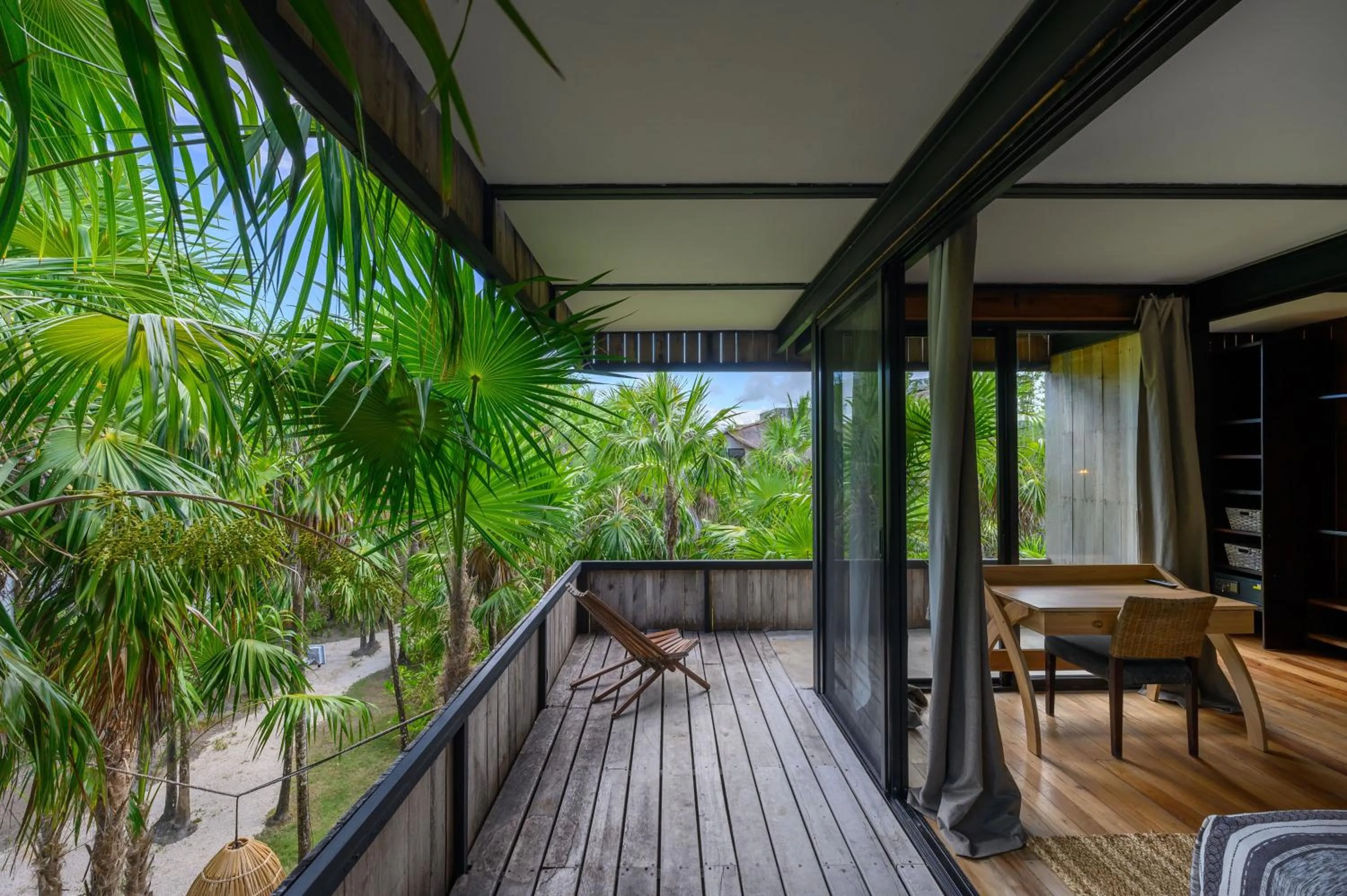 Natural landscape in Vida Silvestre Tulum