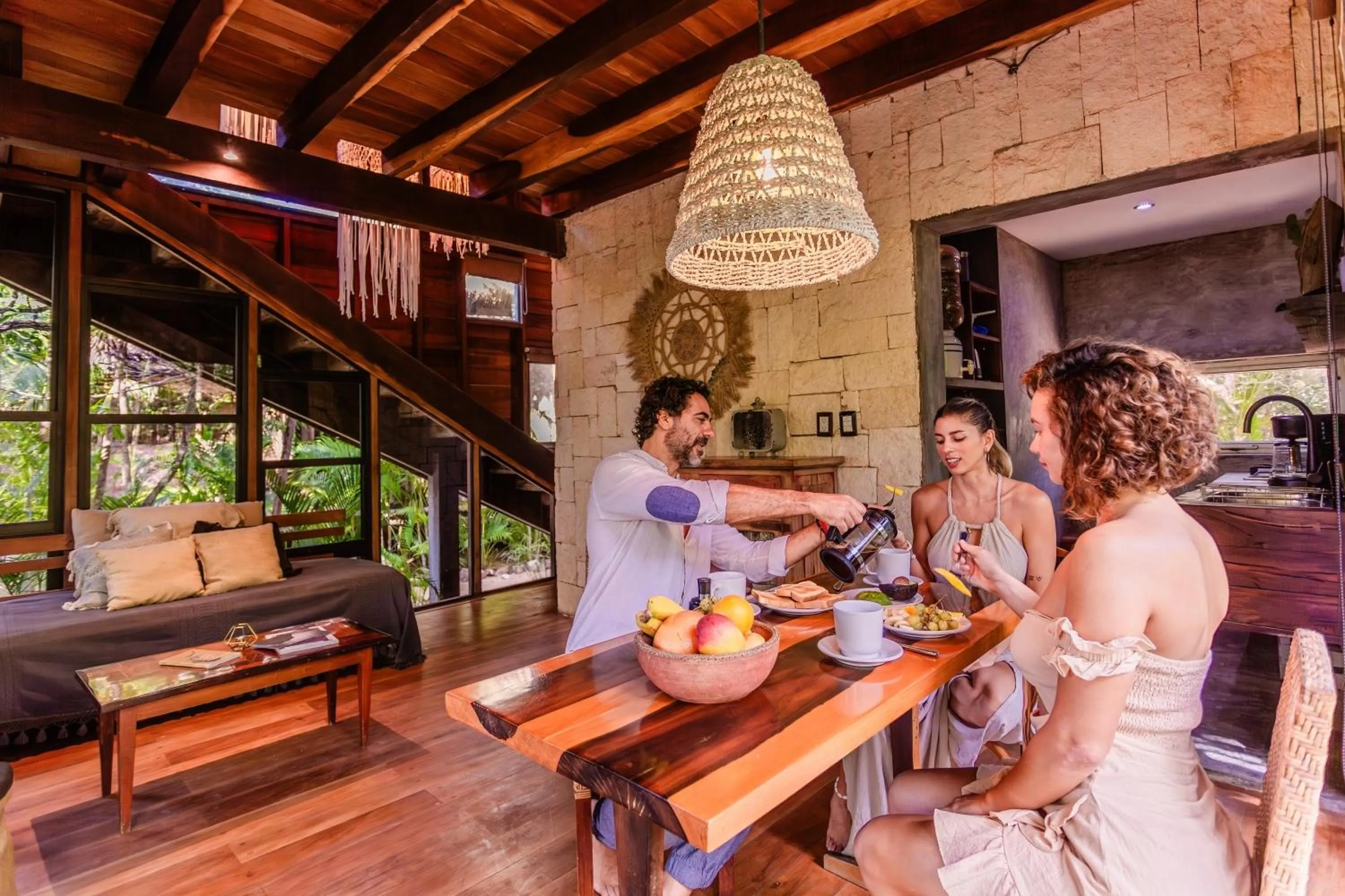 Living room in Vida Silvestre