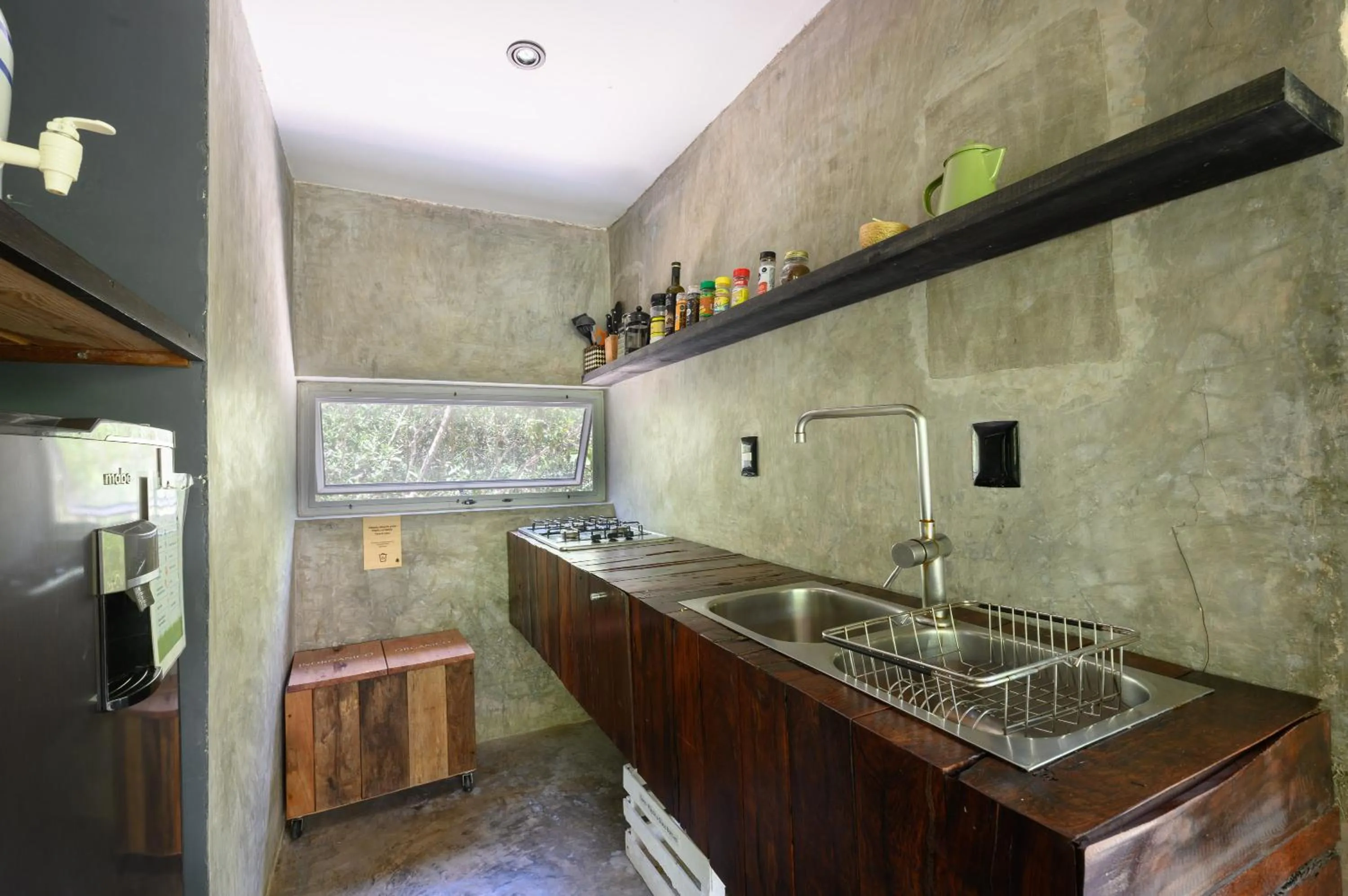 kitchen in Vida Silvestre Tulum