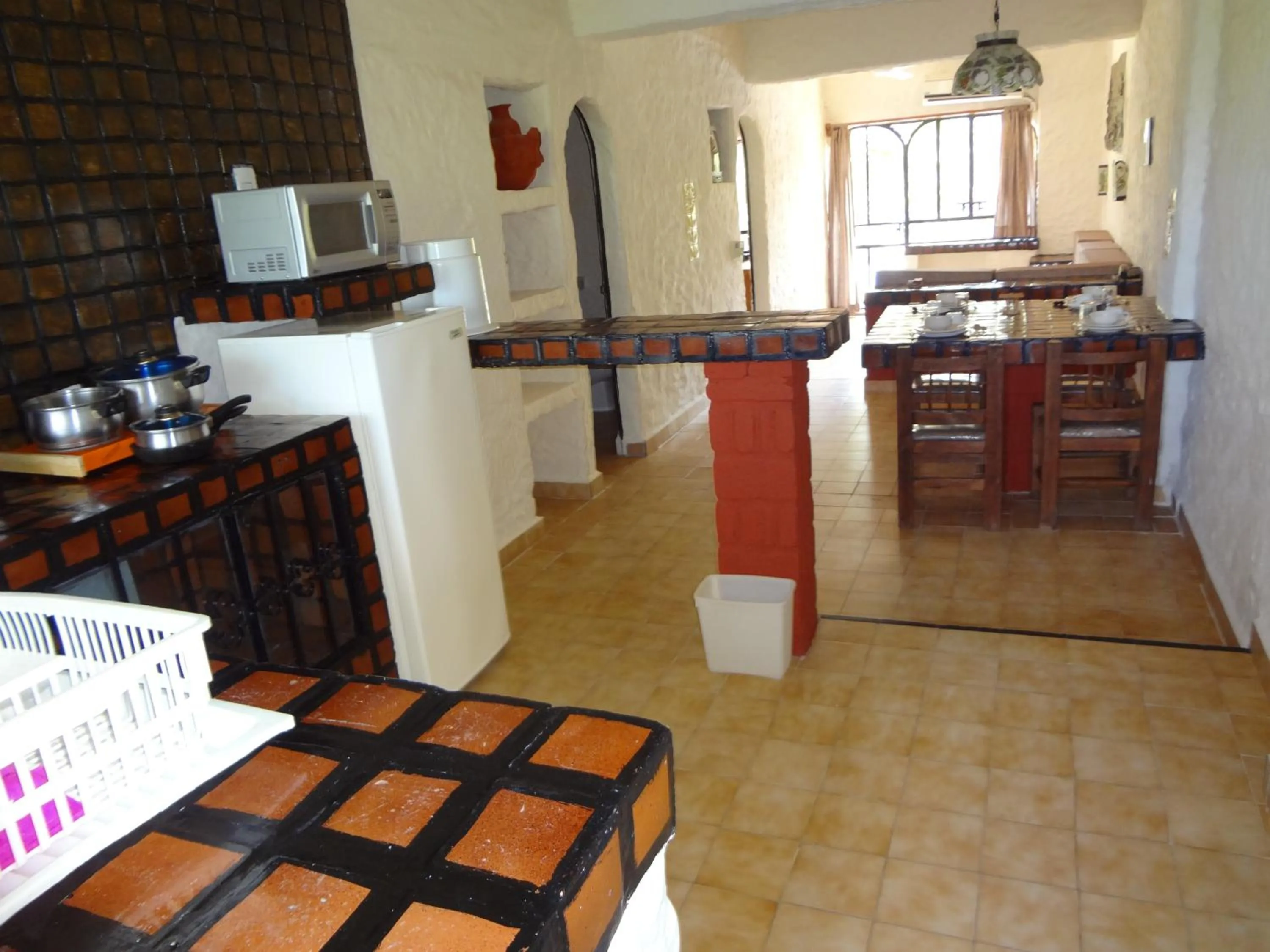 Kitchen or kitchenette in Hotel Puerta Del Mar Ixtapa