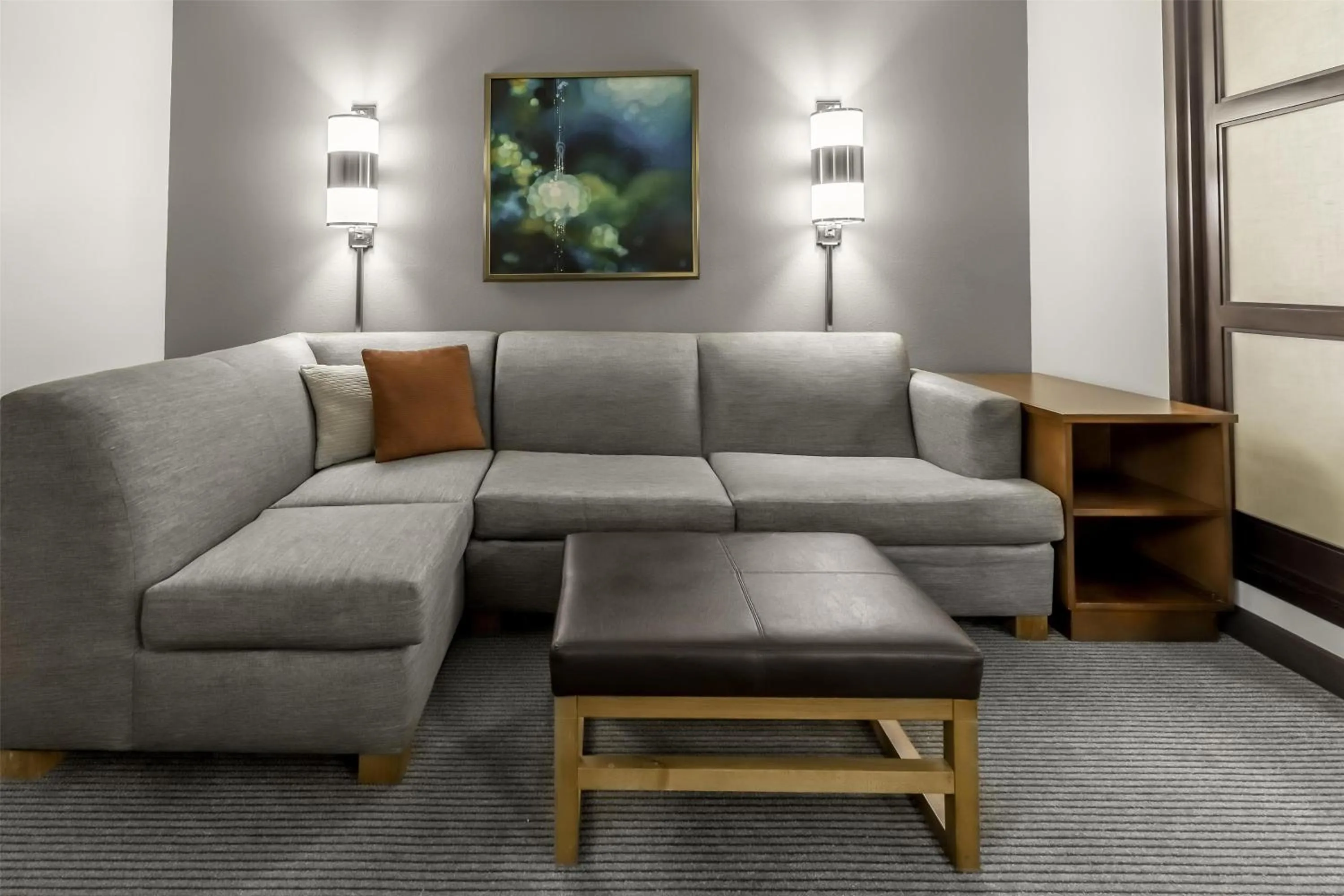 Bedroom in Hyatt Place Charlotte Airport Billy Graham Parkway