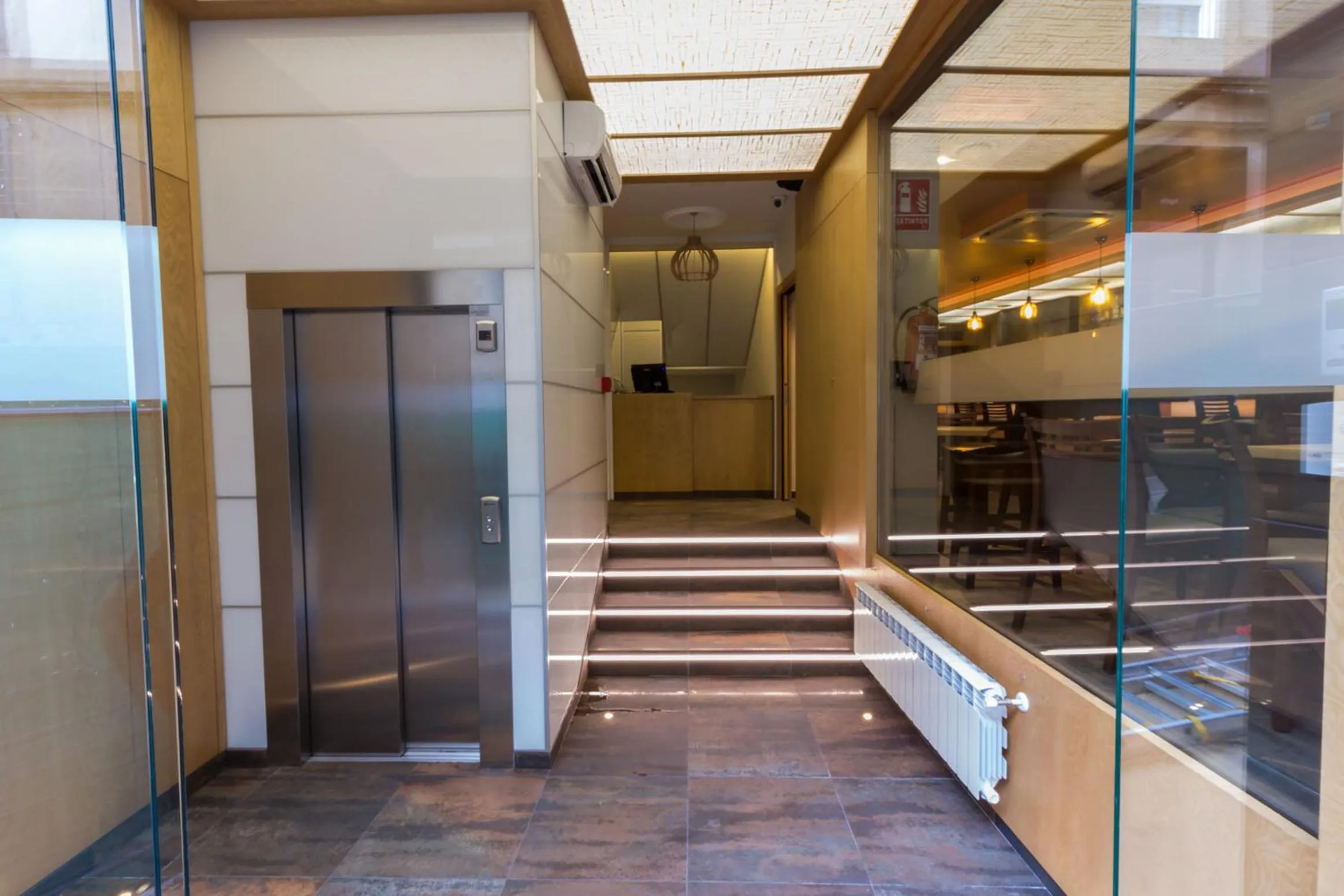 Facade/entrance in Hotel Novo Cándido