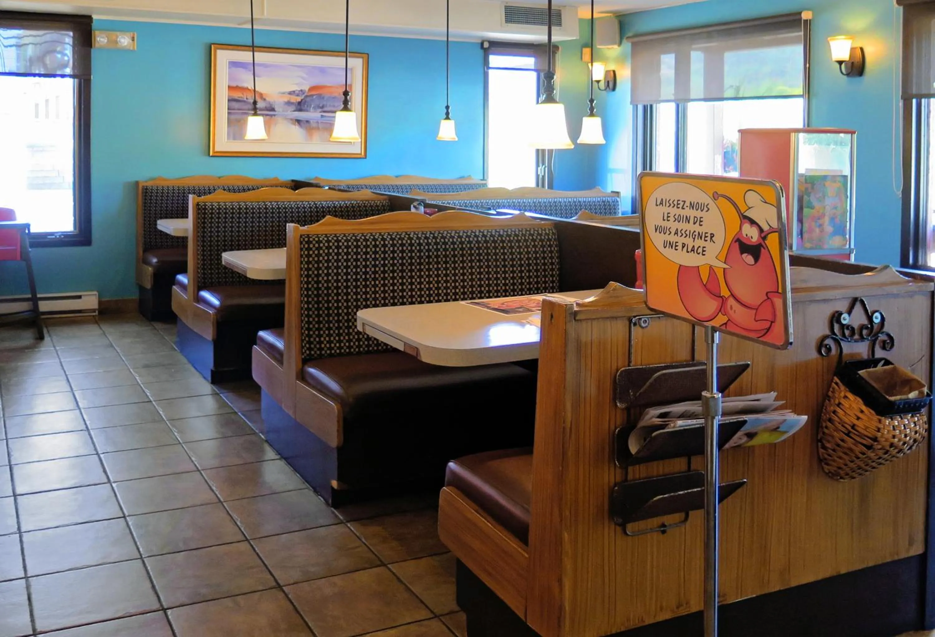 Restaurant/places to eat in Motel Chantmartin