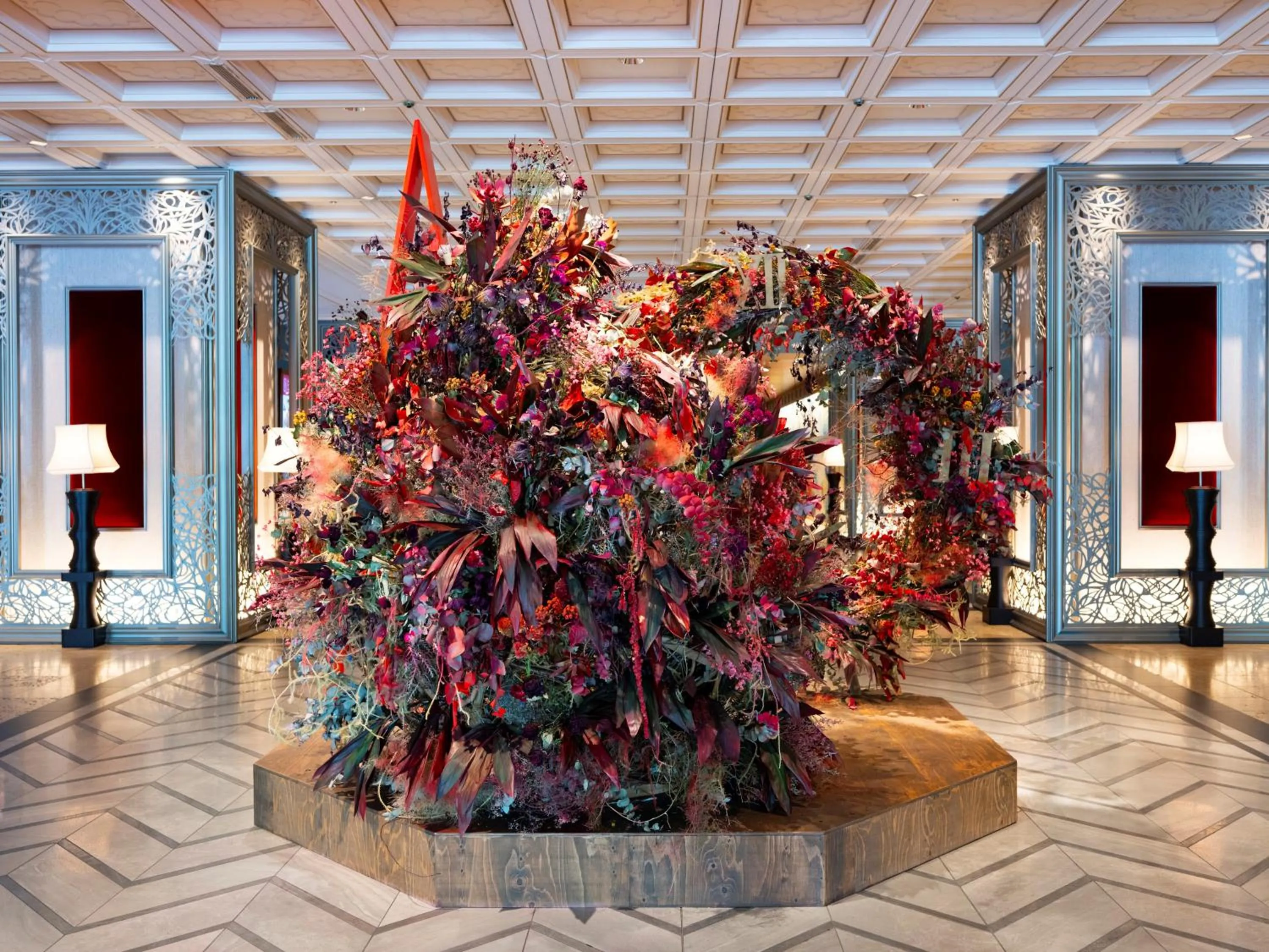 Lobby or reception in Tokyo Prince Hotel