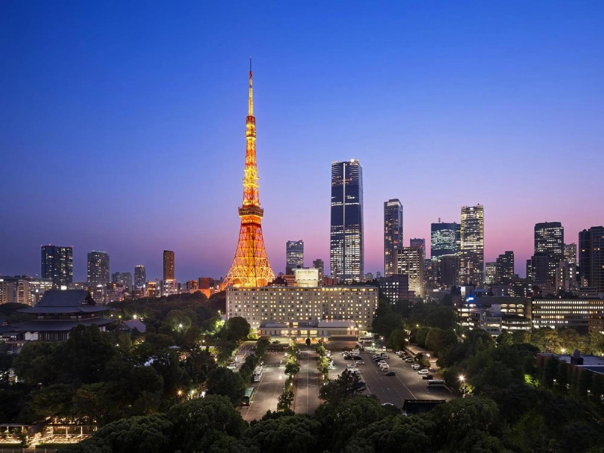 Property building in Tokyo Prince Hotel