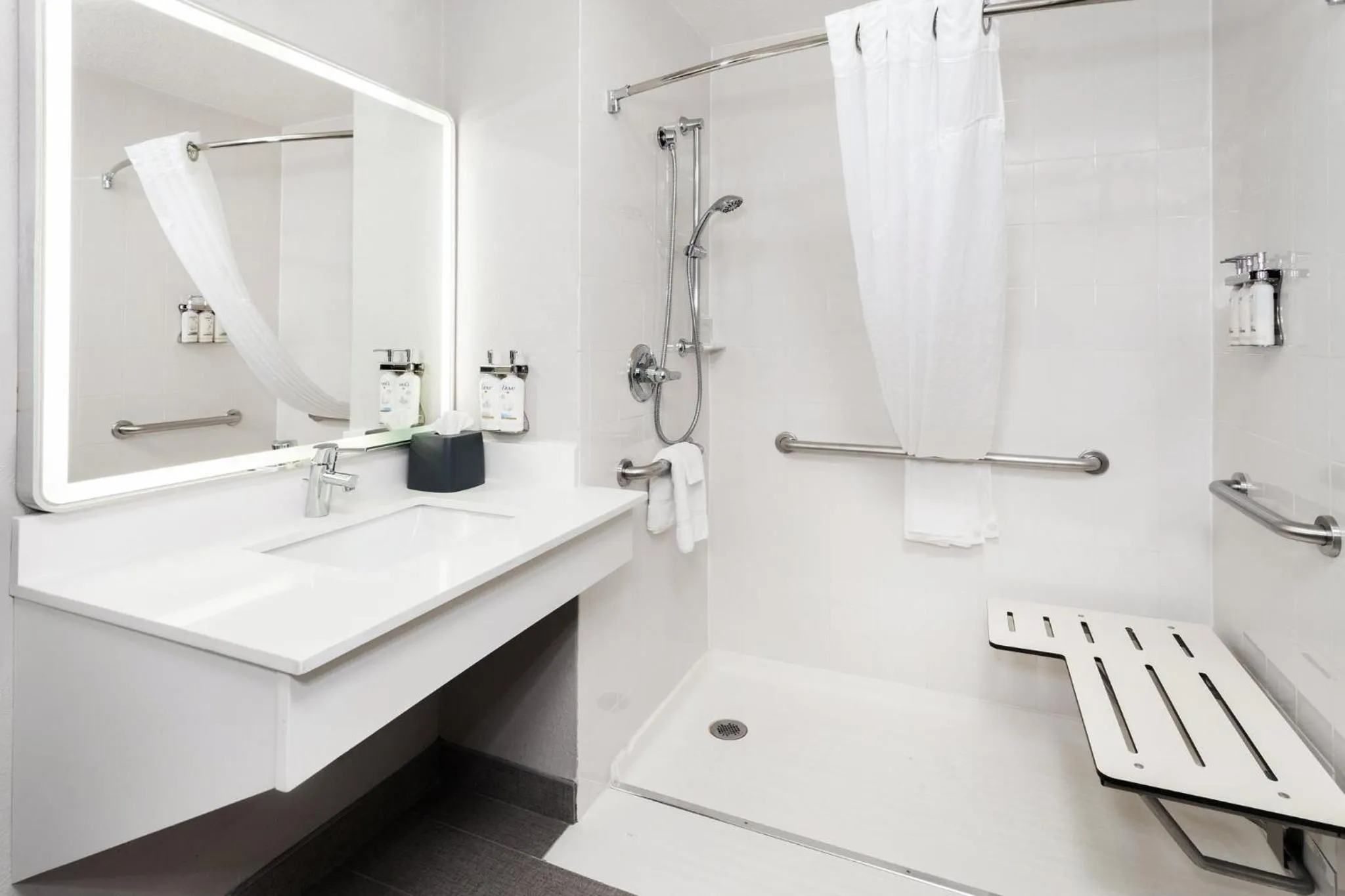 Bathroom in Holiday Inn Chicago/Oak Brook by IHG