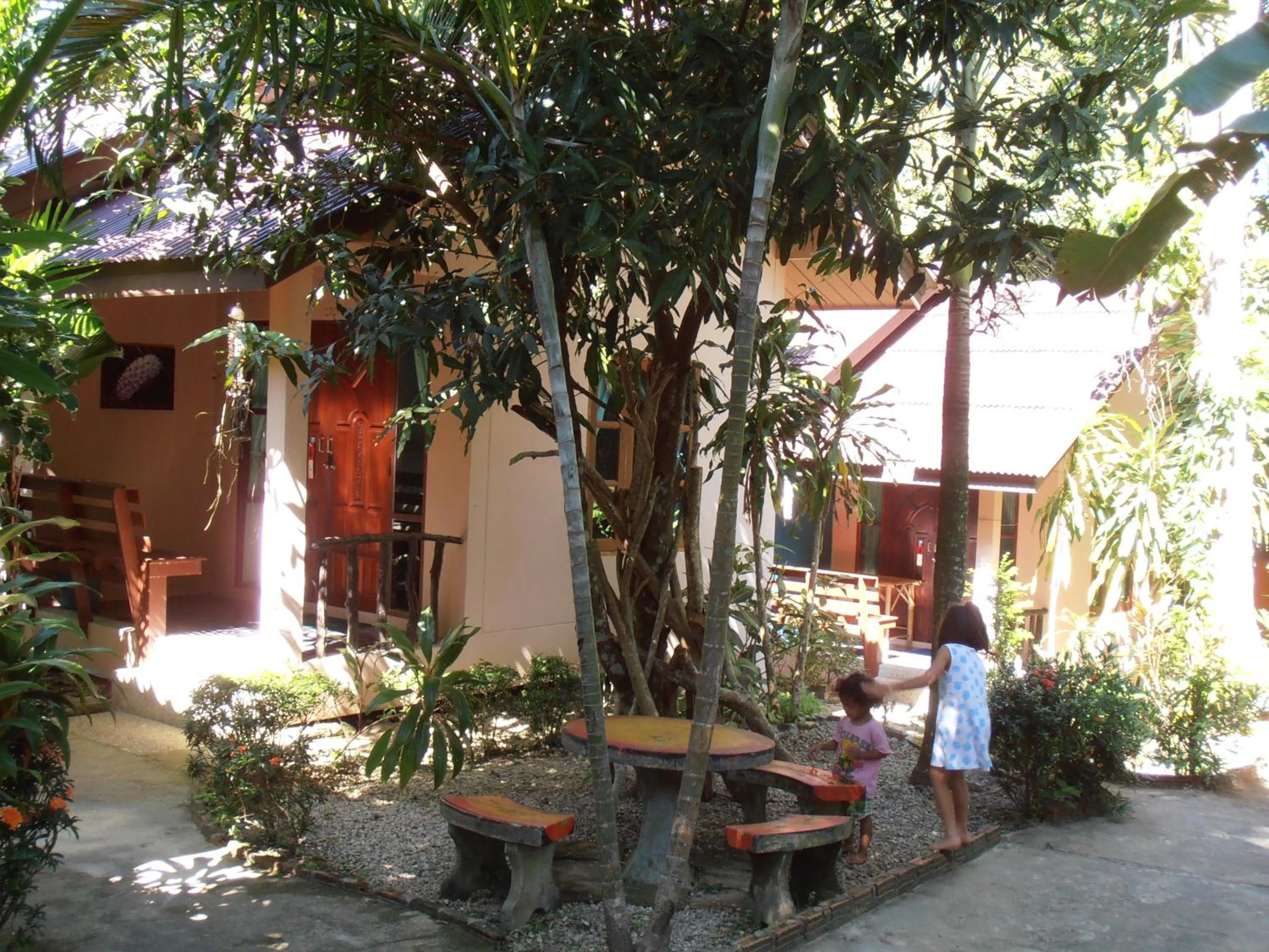 Facade/entrance in Aonang Green Park Bungalow