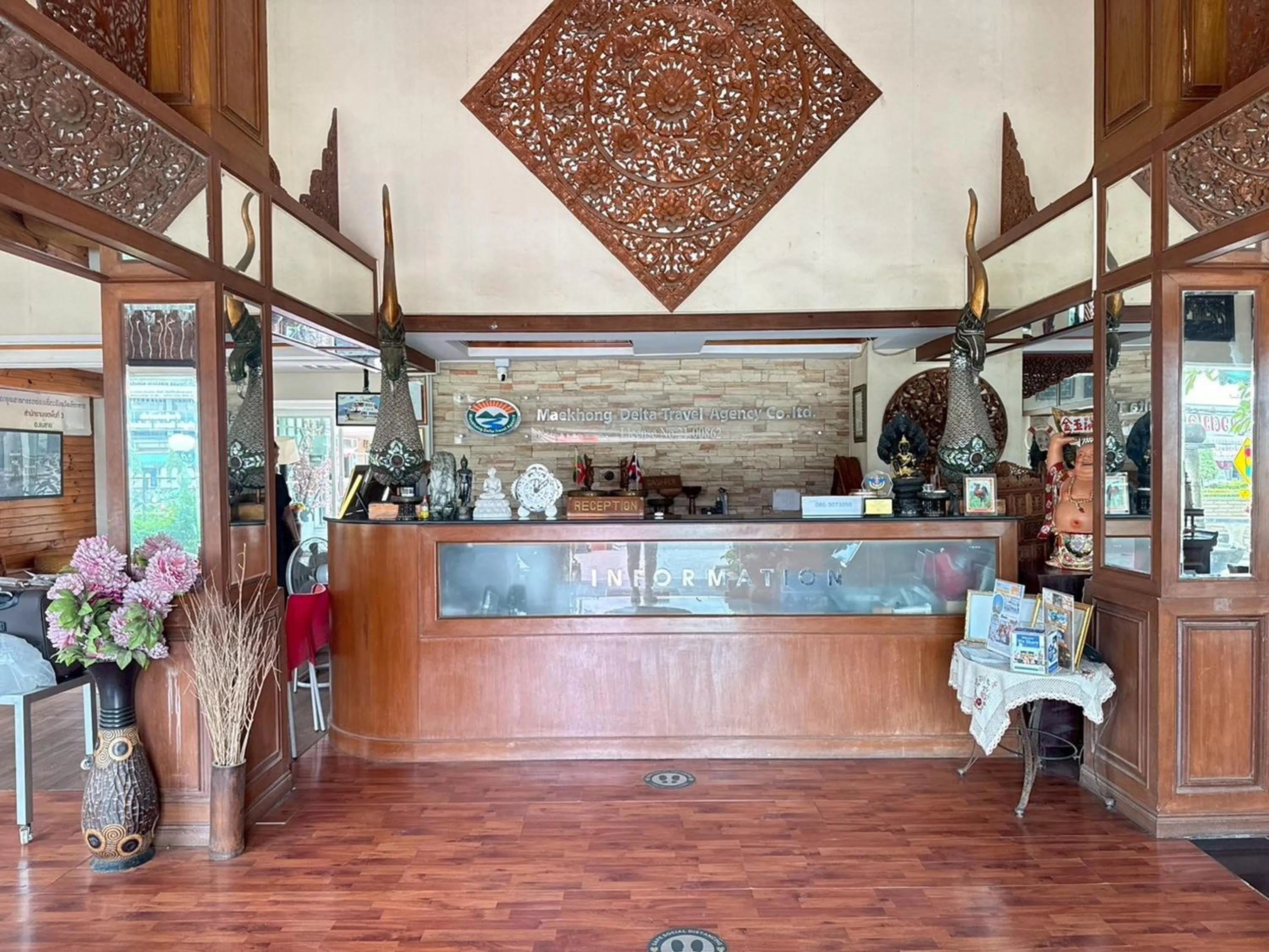 Lobby or reception in Maekhong Delta Boutique Hotel