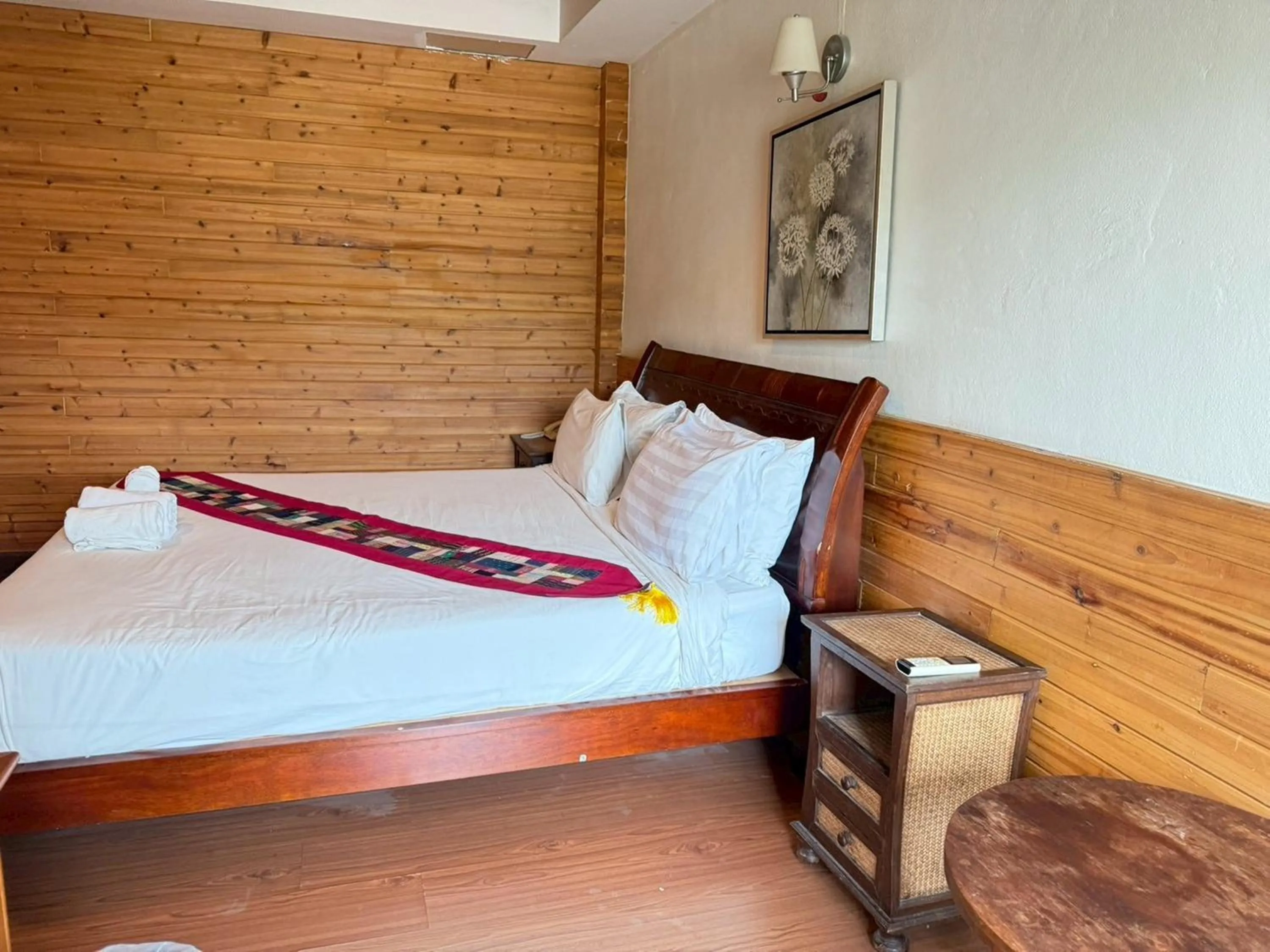 Bed in Maekhong Delta Boutique Hotel