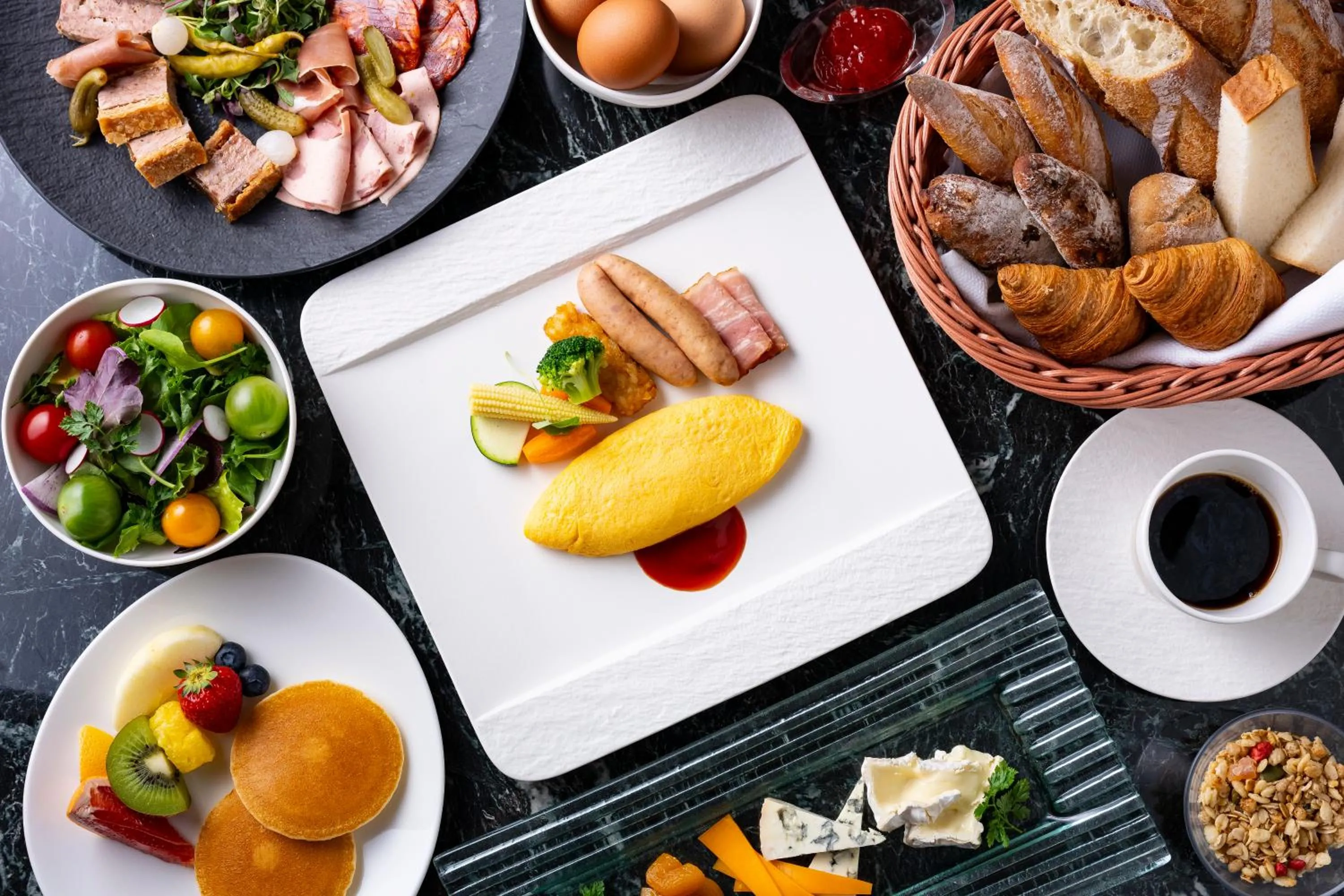 Buffet breakfast in The Prince Park Tower Tokyo - Preferred Hotels & Resorts, LVX Collection