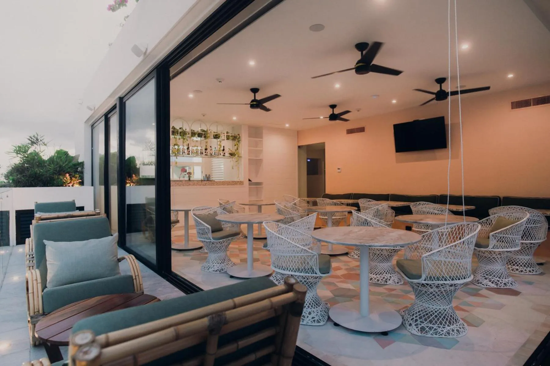 Restaurant/places to eat in Hacienda Maria Bonita Hotel