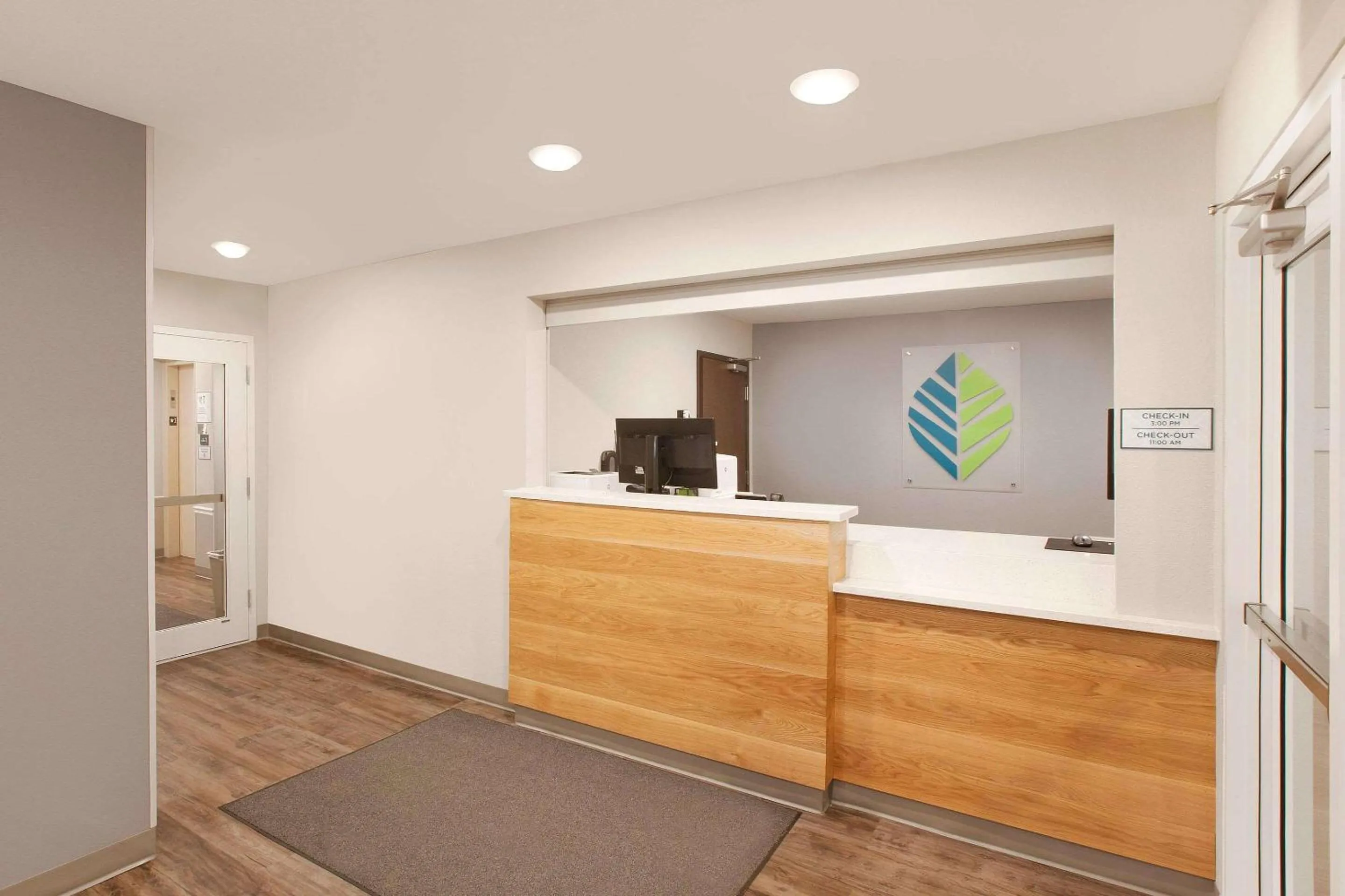 Lobby or reception in Woodspring Suites West Monroe