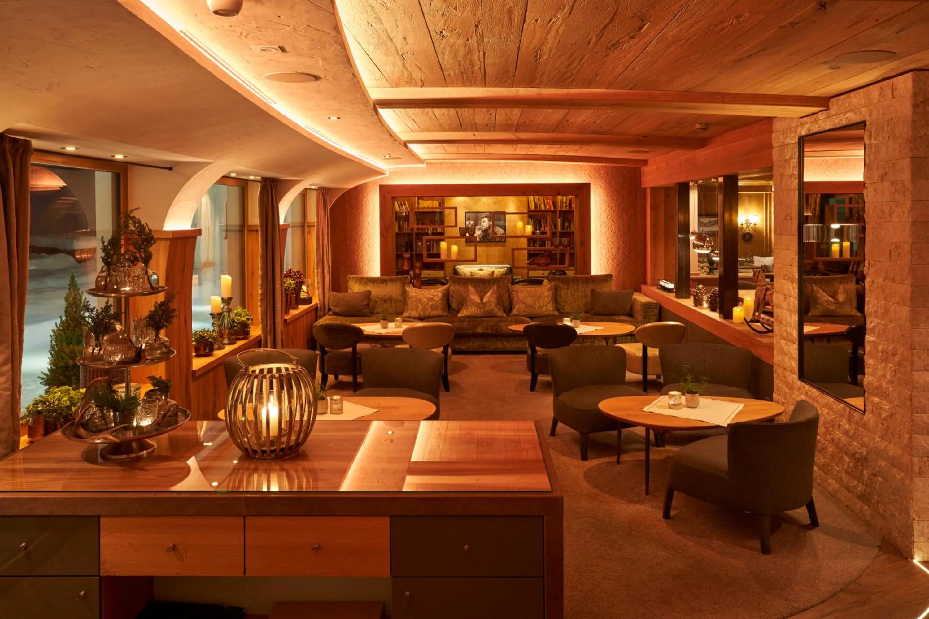 Lobby or reception in Hotel Auriga