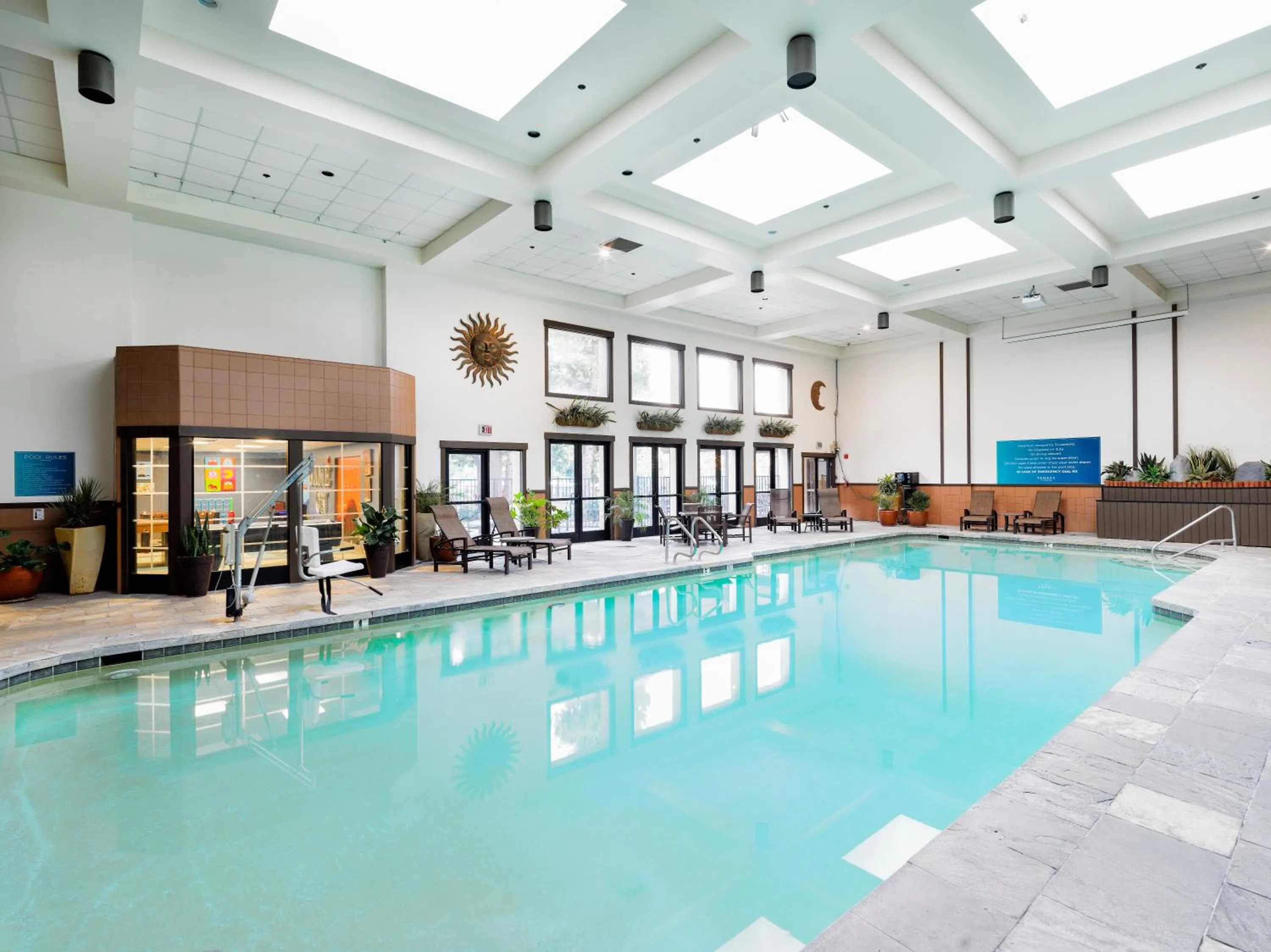 Swimming pool in Tenaya at Yosemite