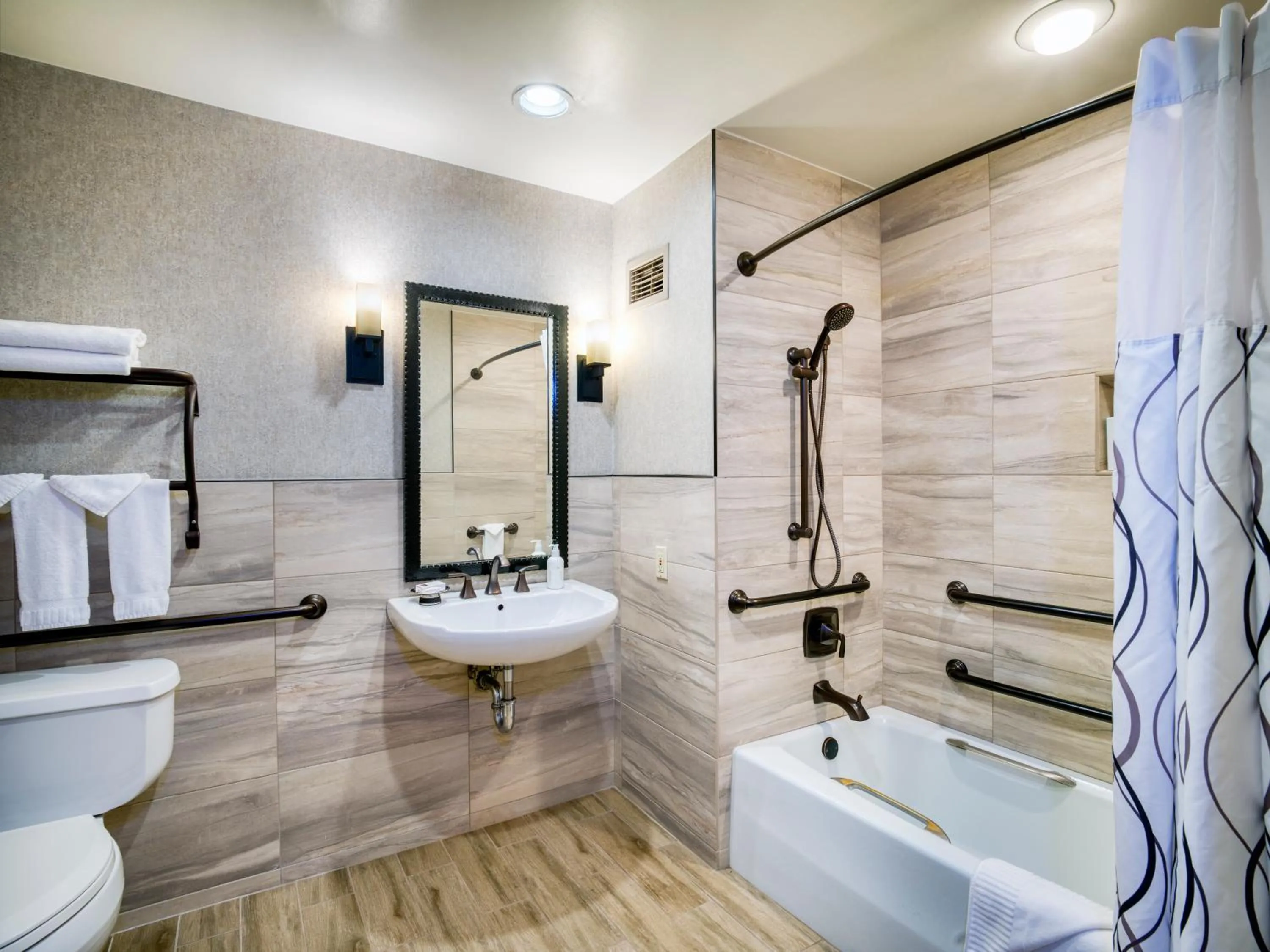 Bathroom in Tenaya at Yosemite