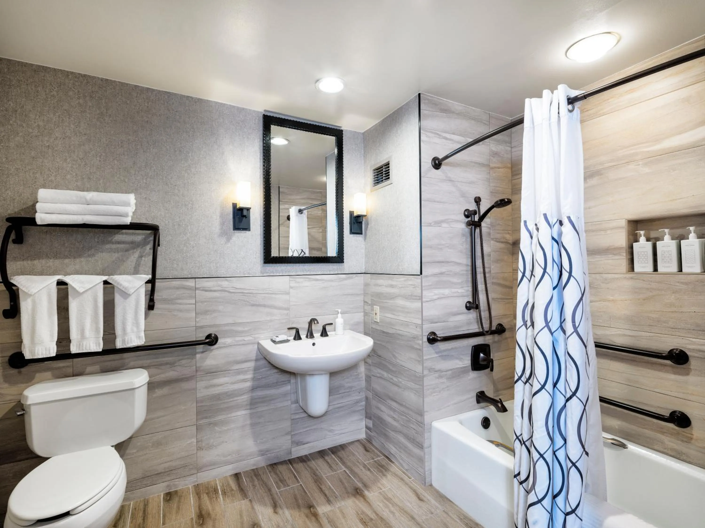 Bathroom in Tenaya at Yosemite