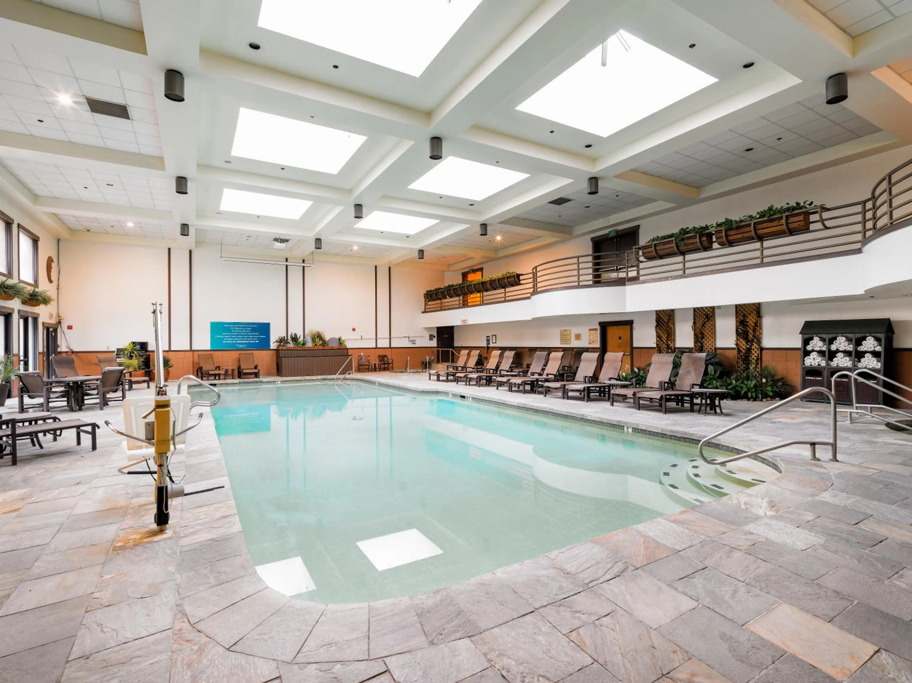 Swimming pool in Tenaya at Yosemite