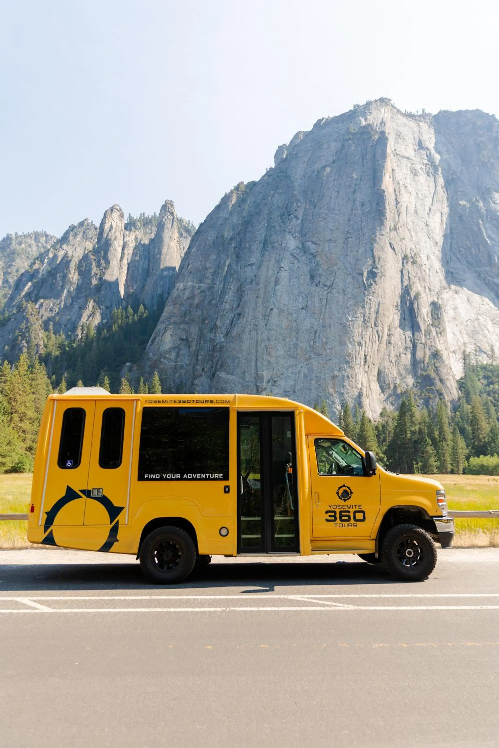 Natural landscape in Tenaya at Yosemite