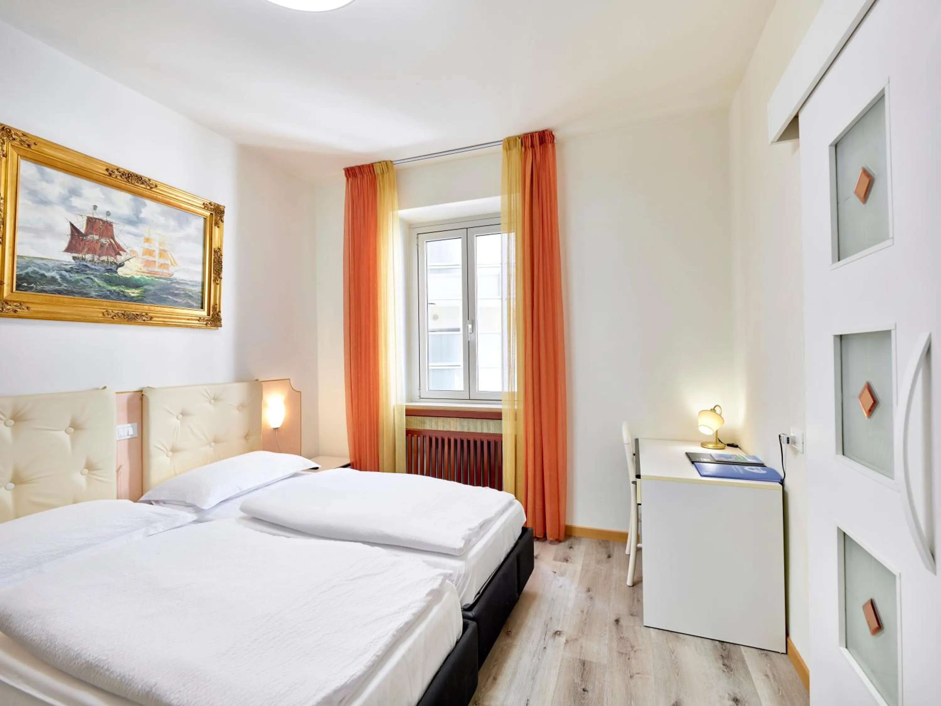 Bed in Hotel San Marco