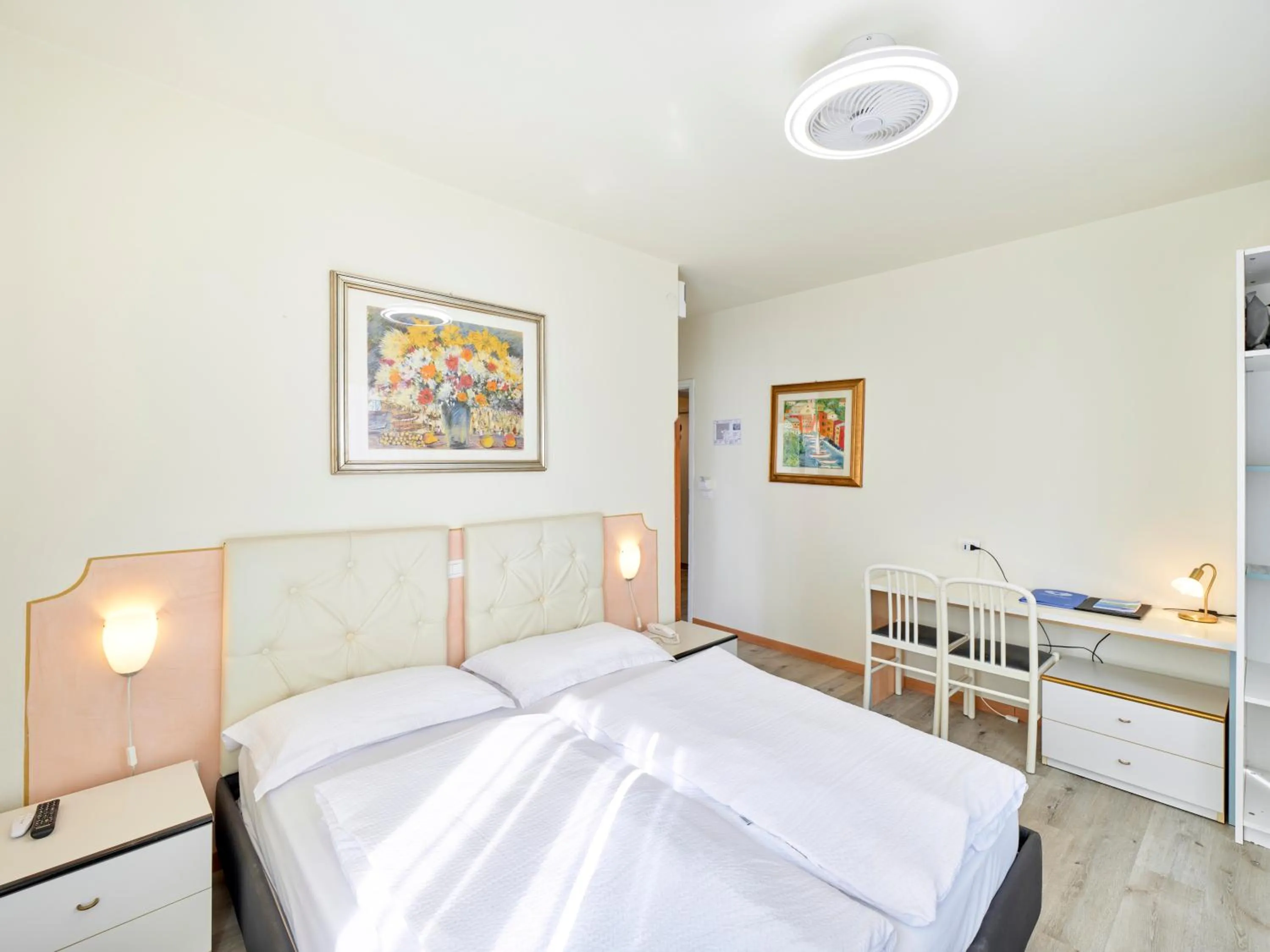 Bed in Hotel San Marco