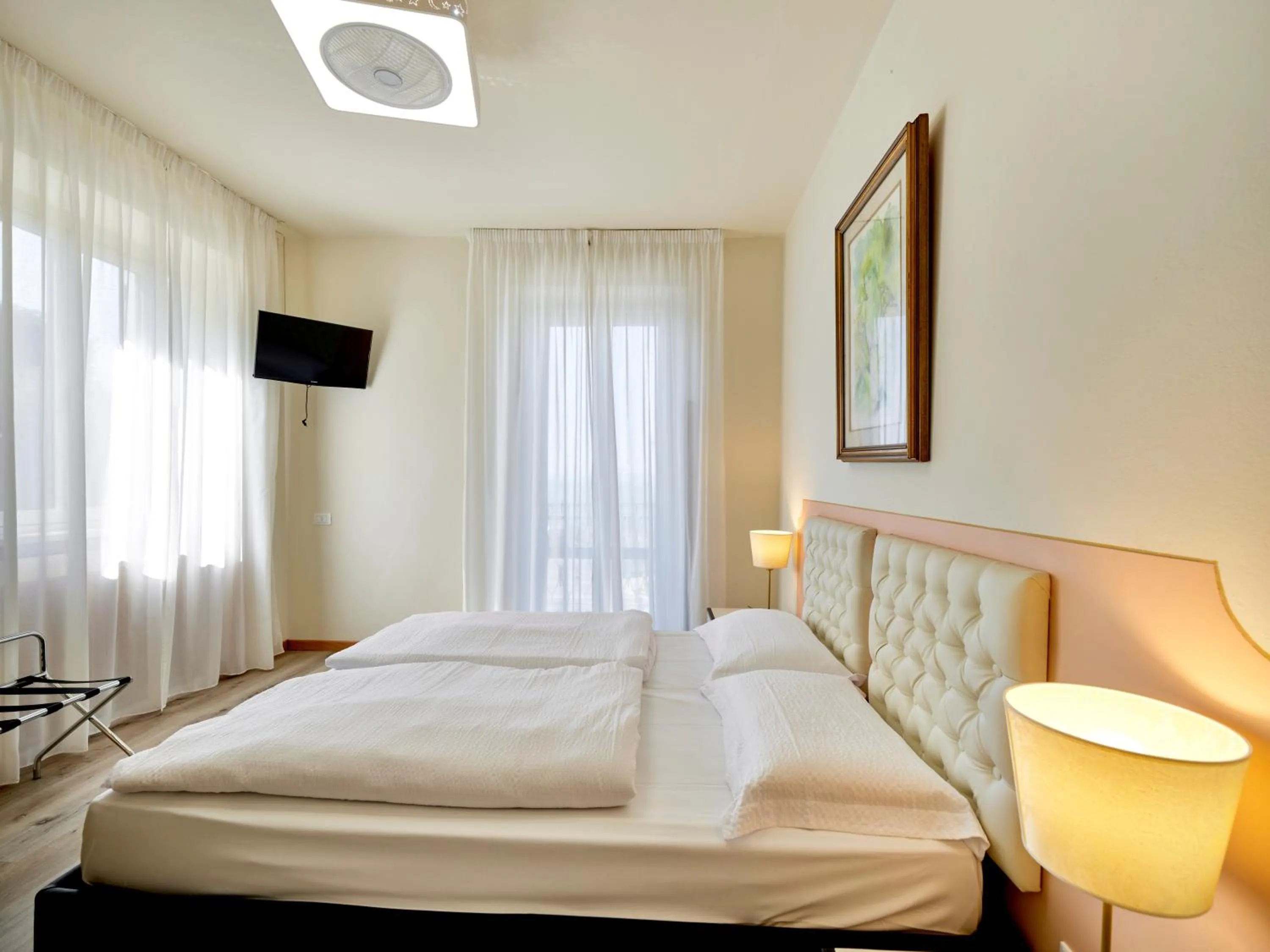 Bed in Hotel San Marco