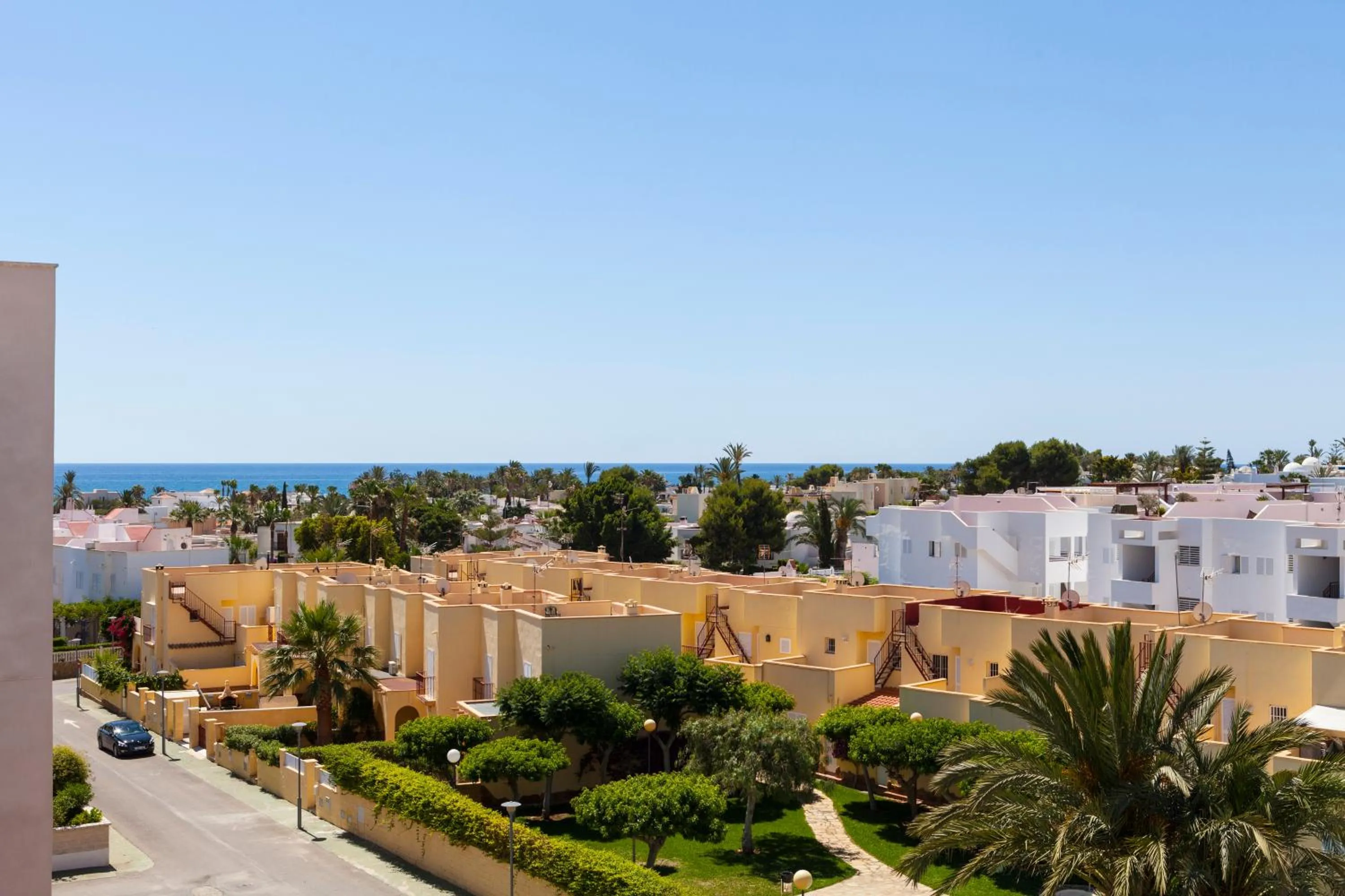 Sea view in Apartamentos Mexico