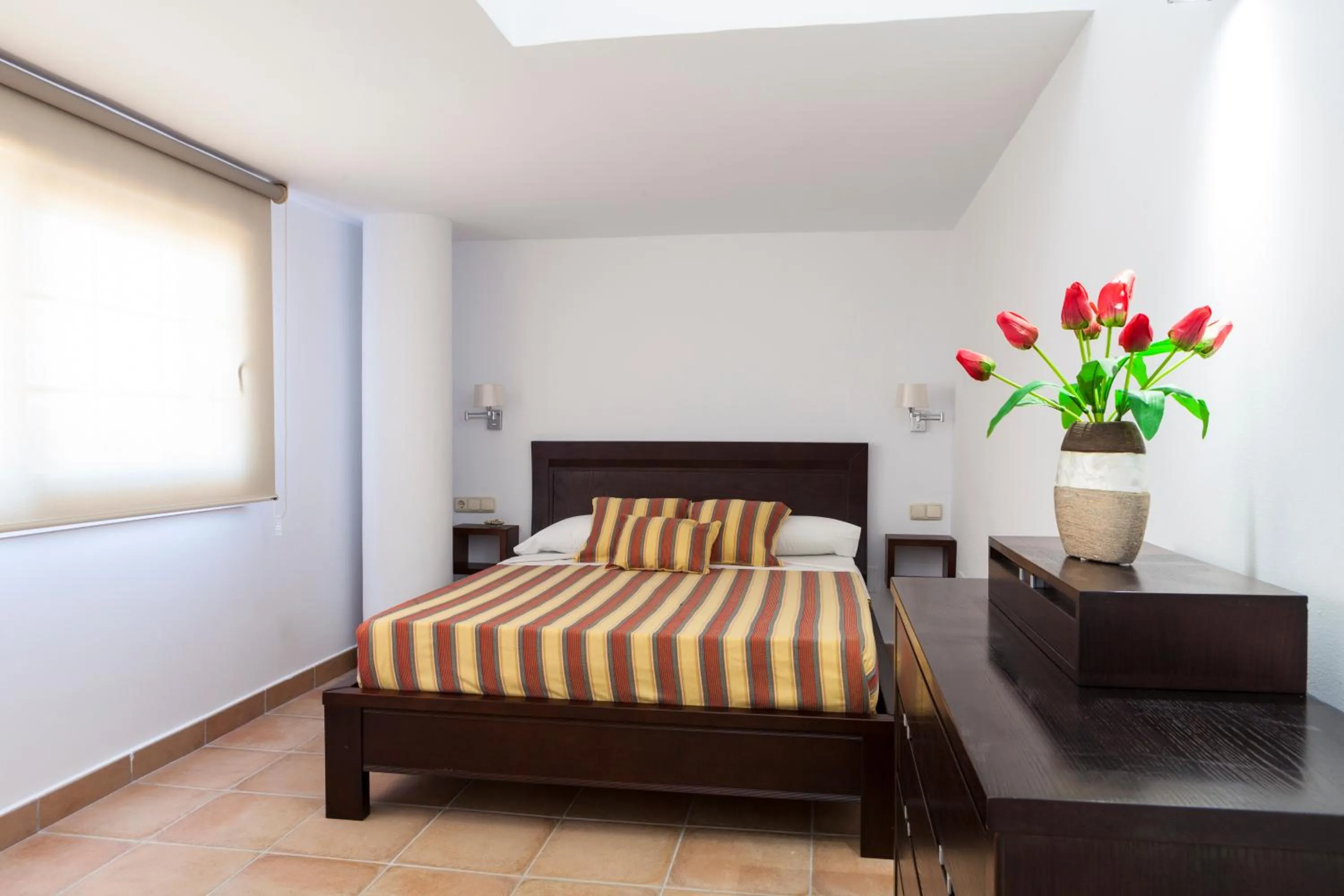 Bedroom, Bed in Apartamentos Mexico