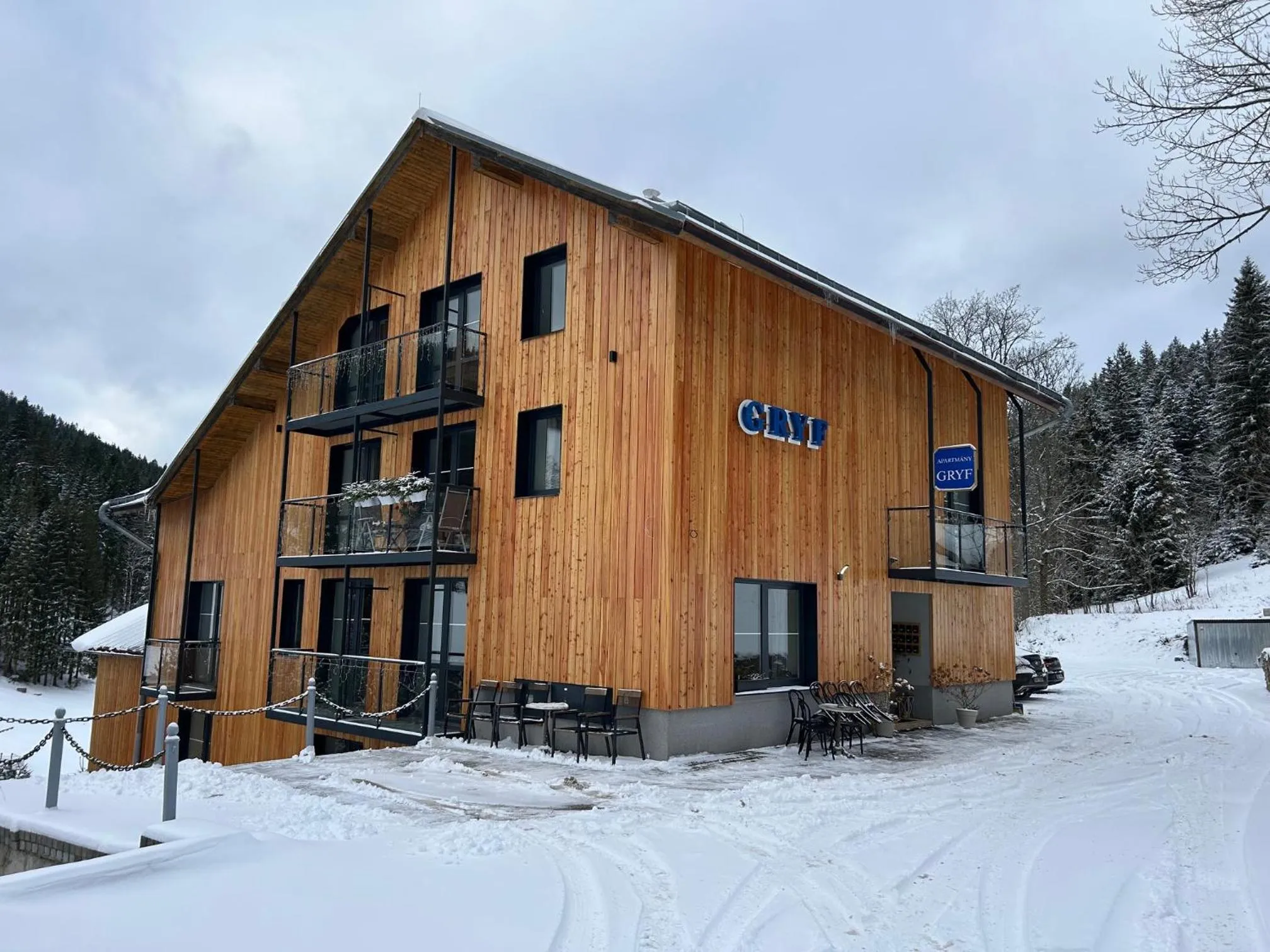 Apartmány Gryf Harrachov