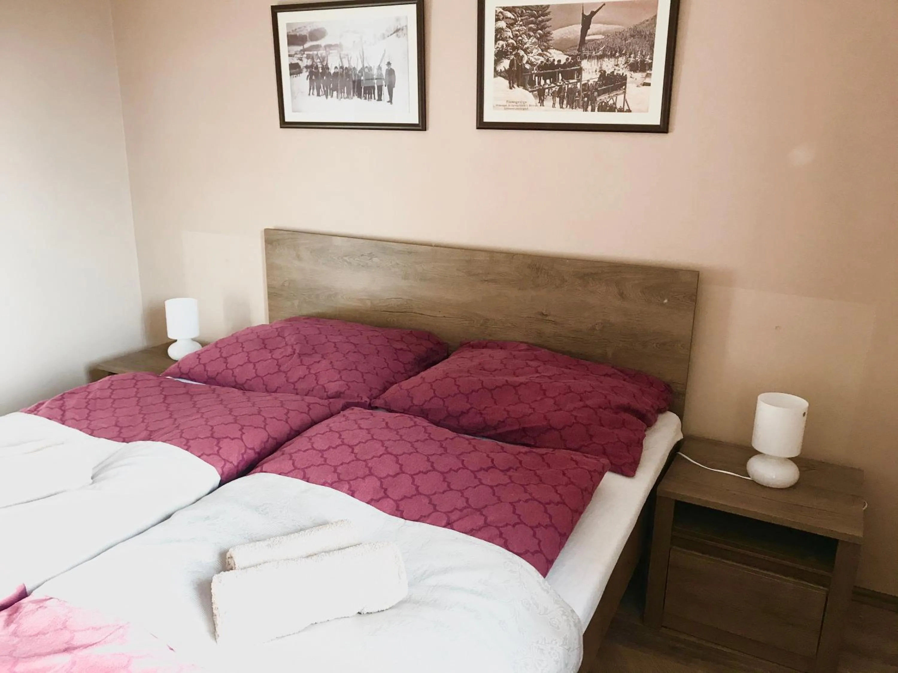 Bed in Apartmány Gryf Harrachov