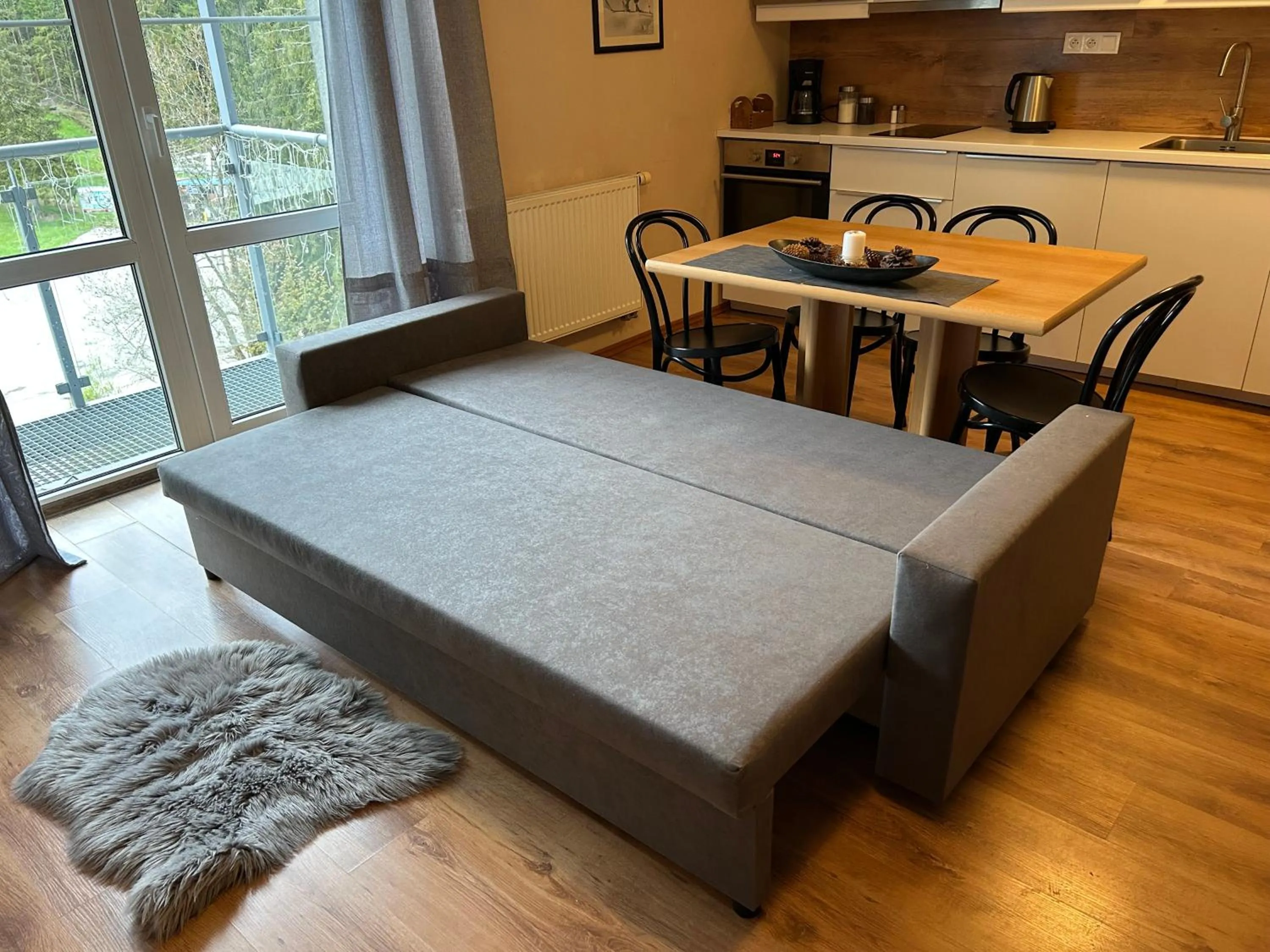 Kitchen or kitchenette in Apartmány Gryf Harrachov