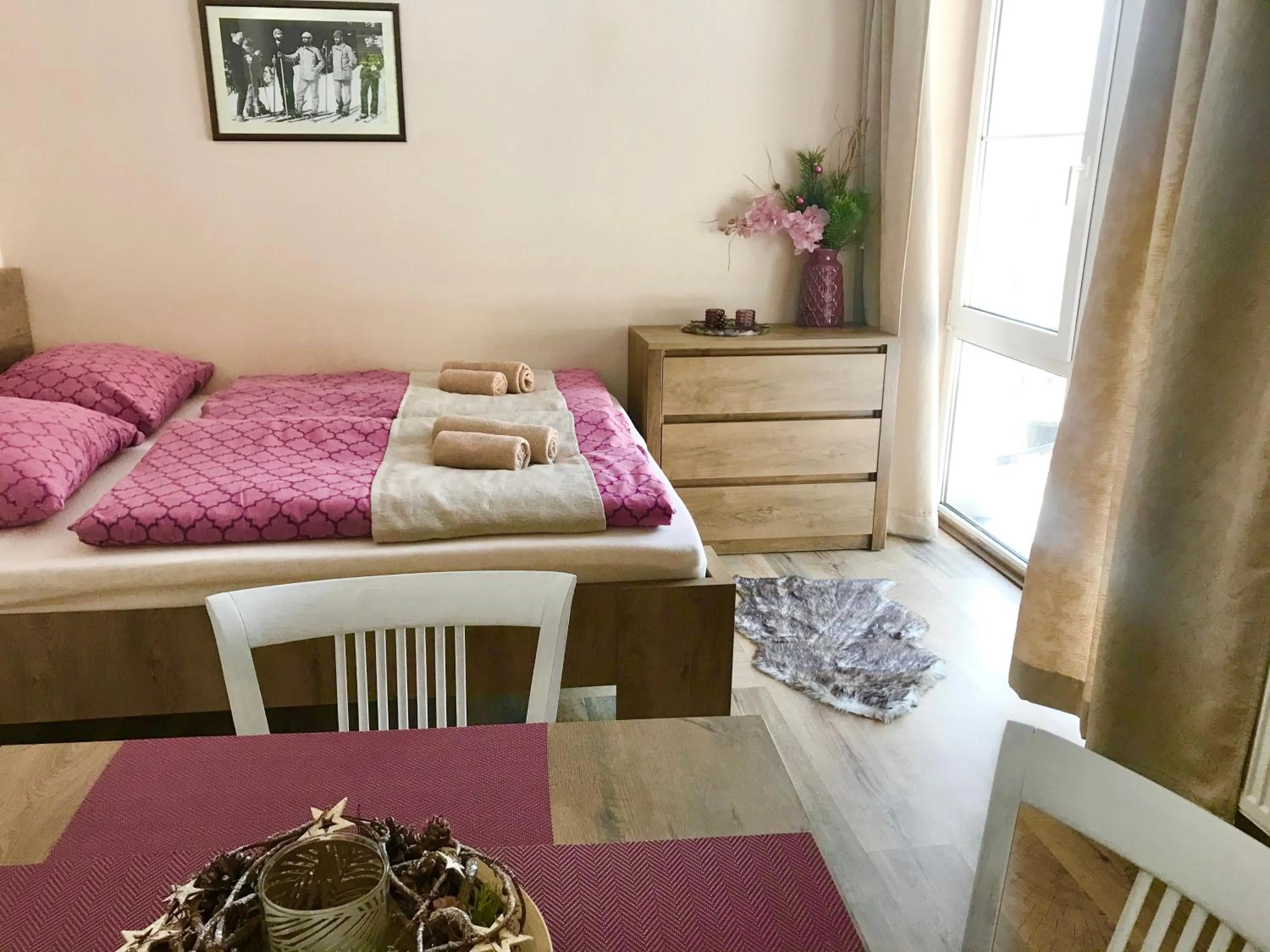 Bed in Apartmány Gryf Harrachov