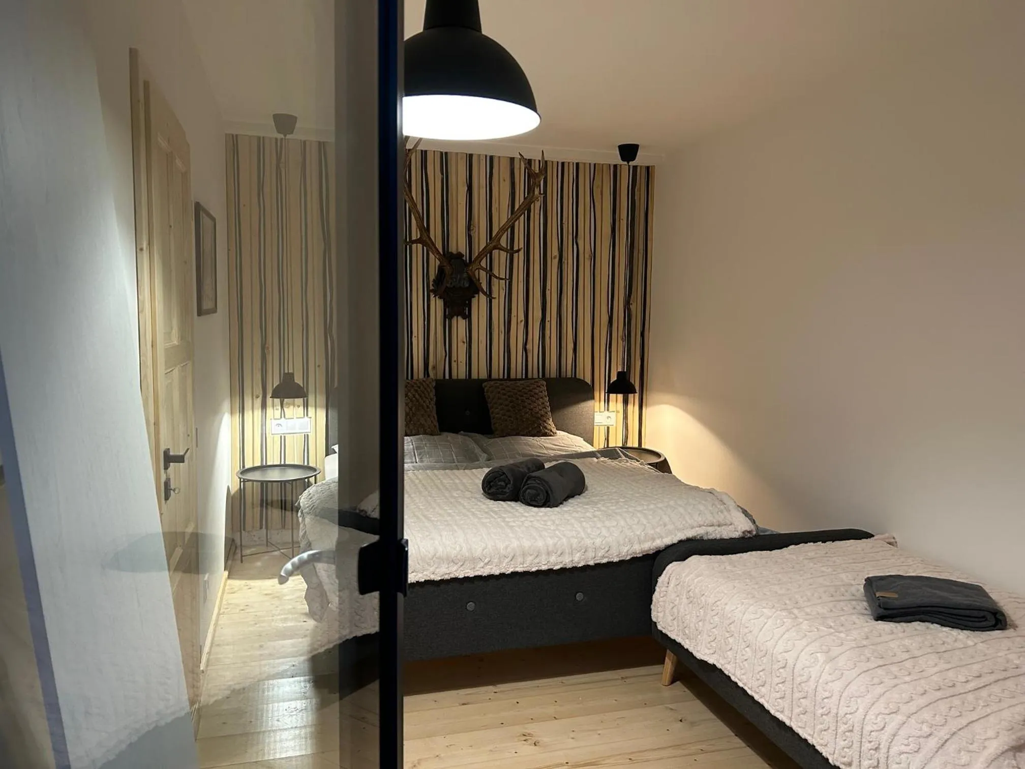 Bed in Apartmány Gryf Harrachov