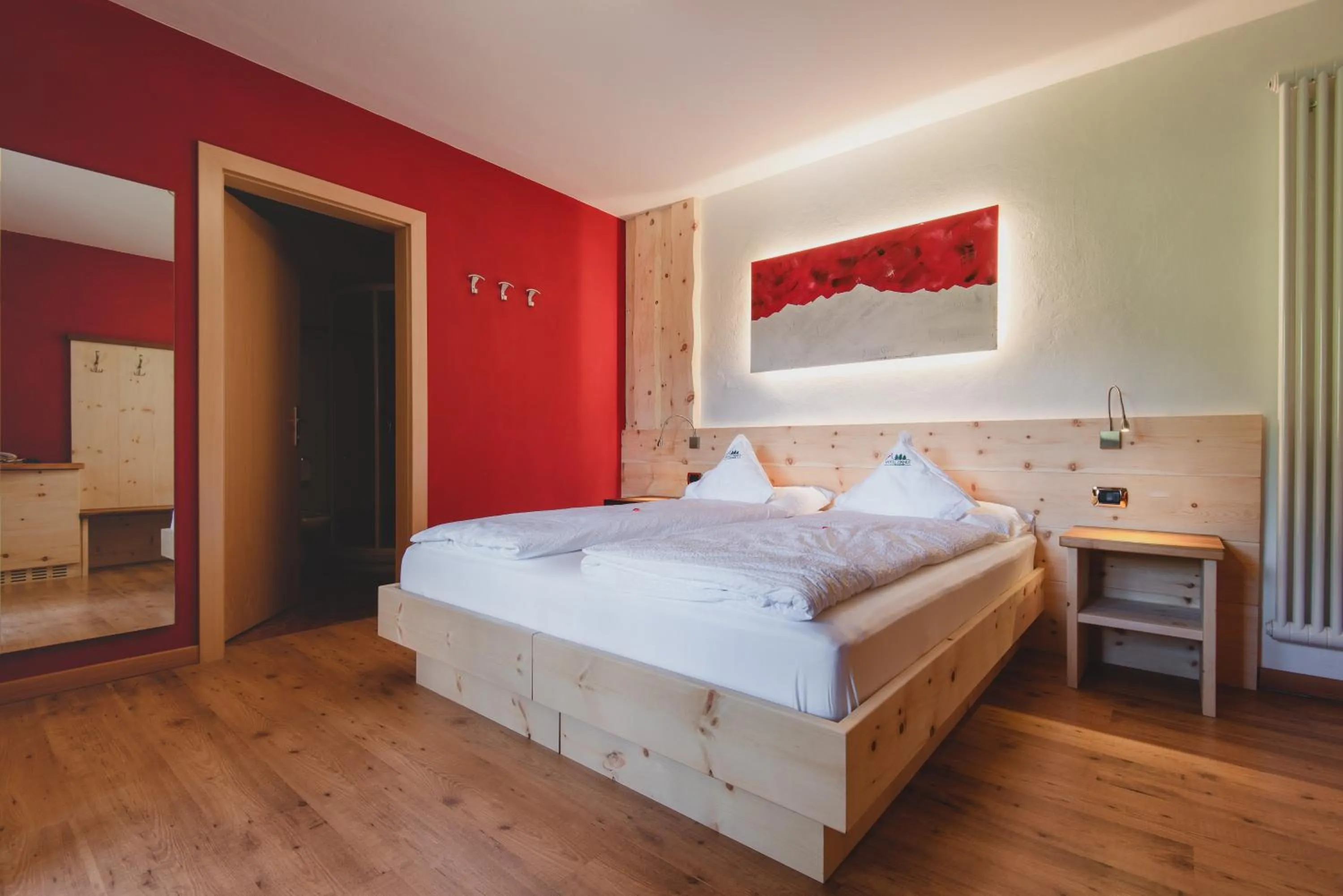 Bedroom in Hotel Zirmes