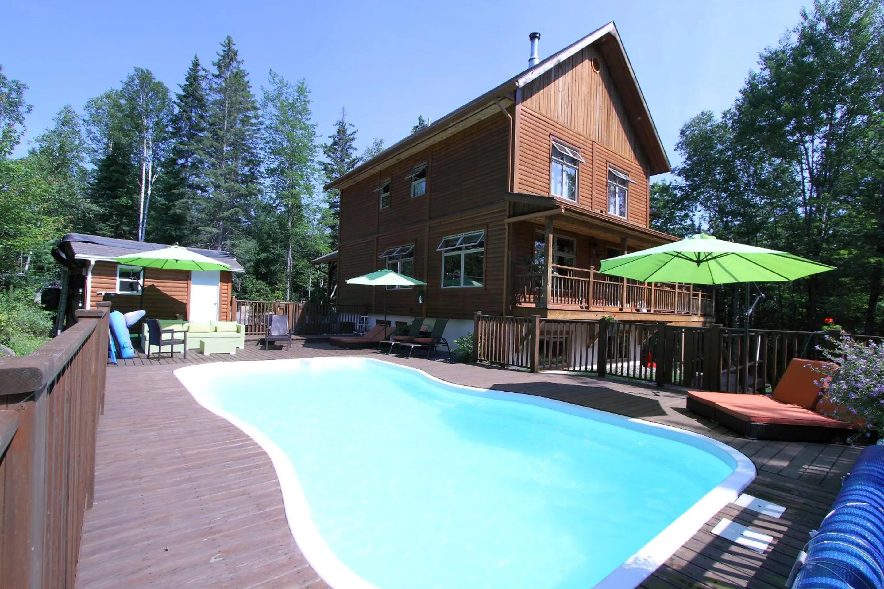 Pool view in Escale du Nord