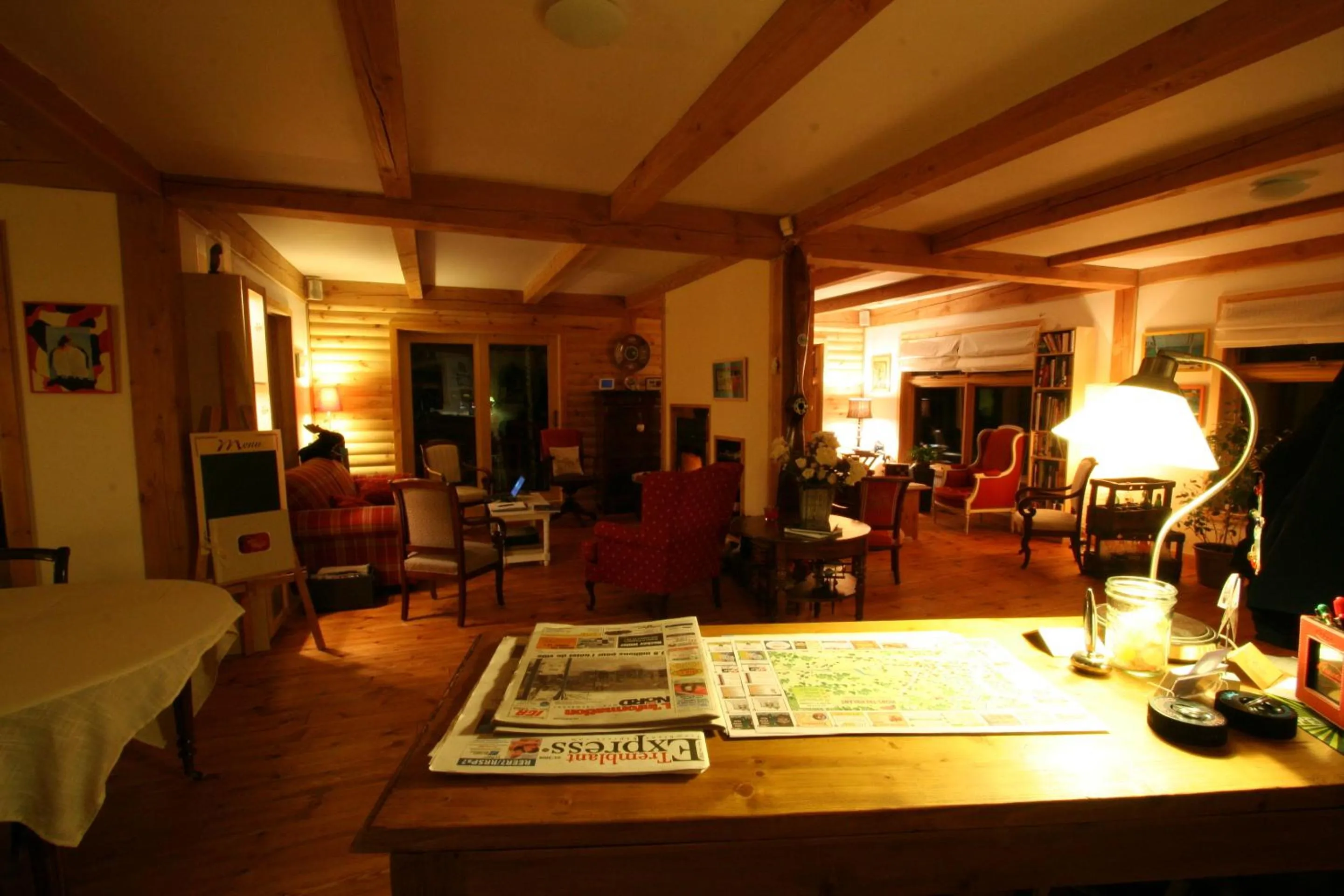 Lobby or reception in Escale du Nord