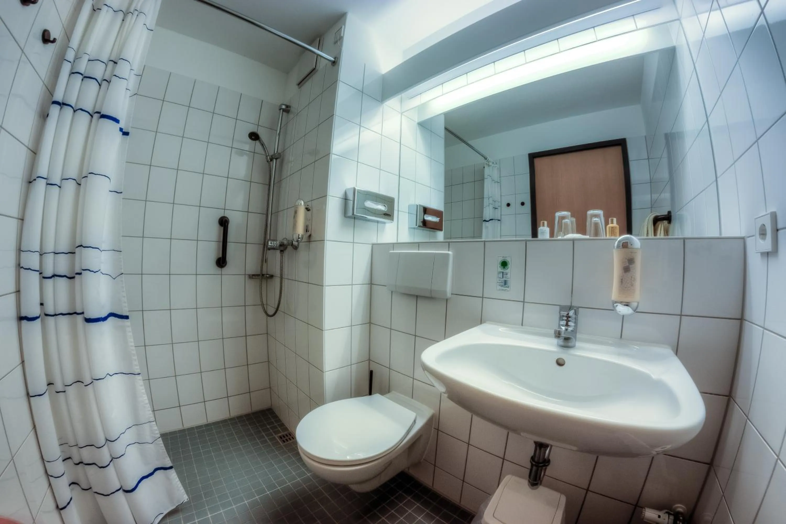 Shower in Hotel & Restaurant am Schlosspark