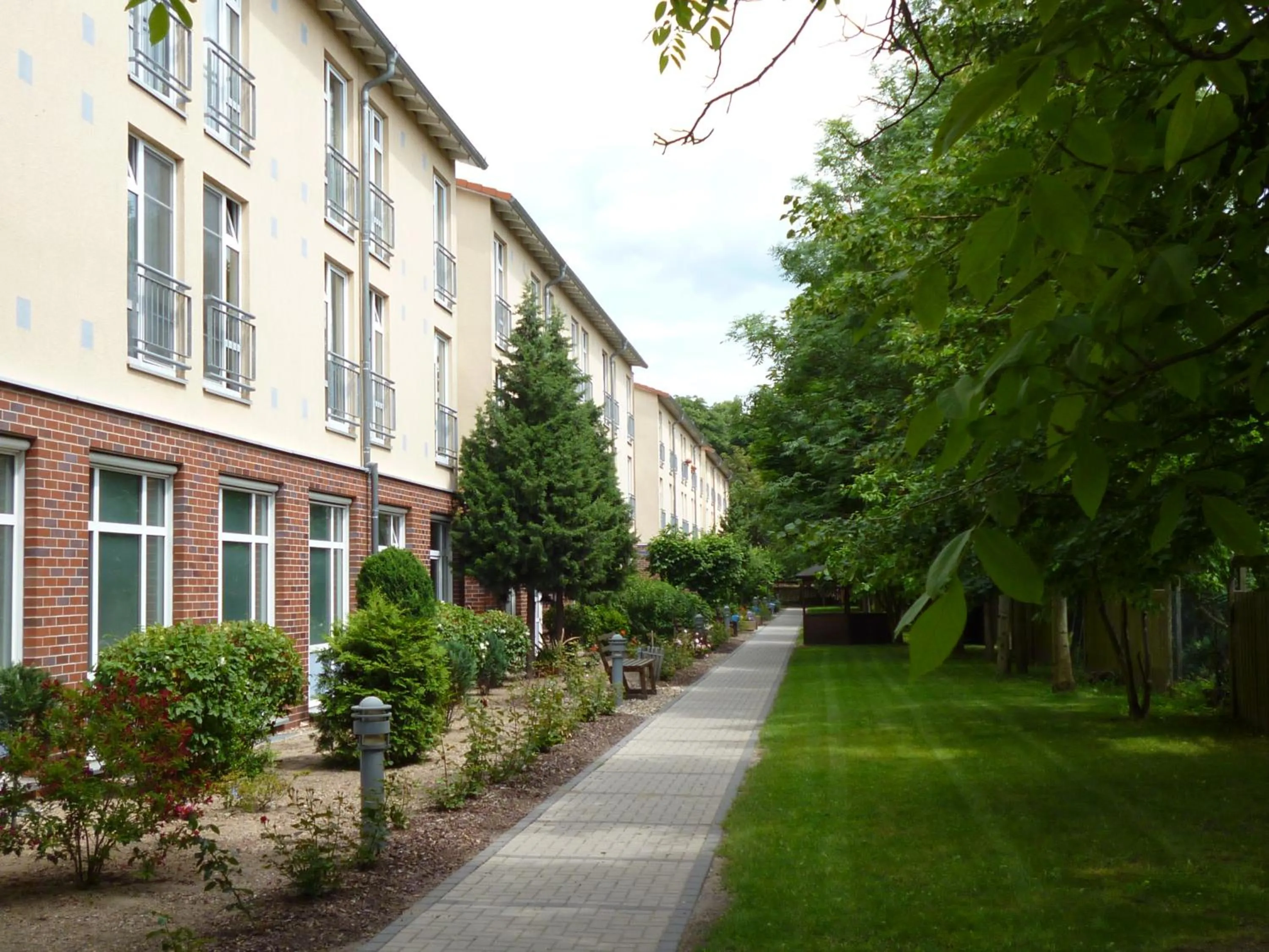 Garden in Hotel & Restaurant am Schlosspark