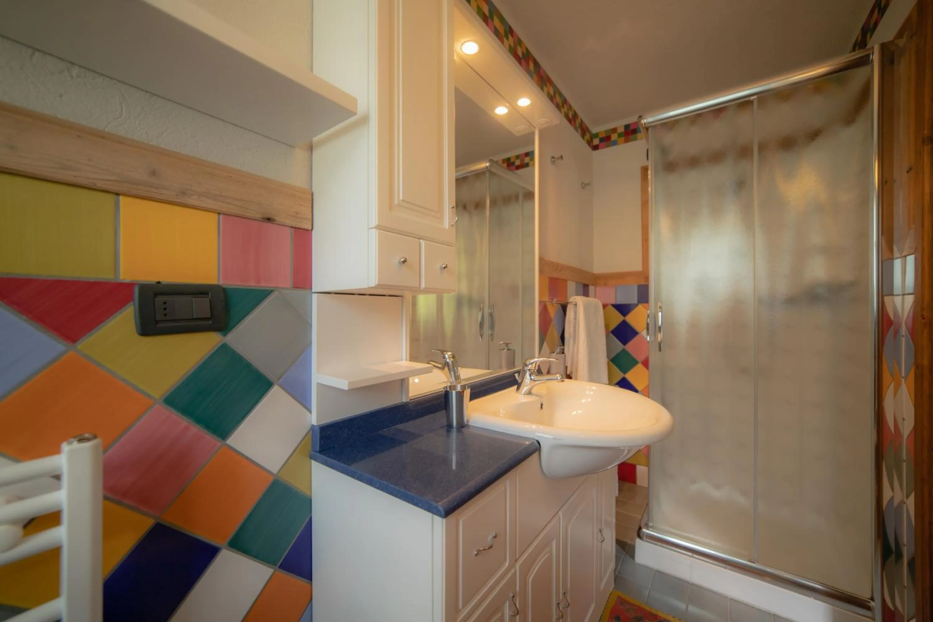 Bathroom in Hotel Della Nouva