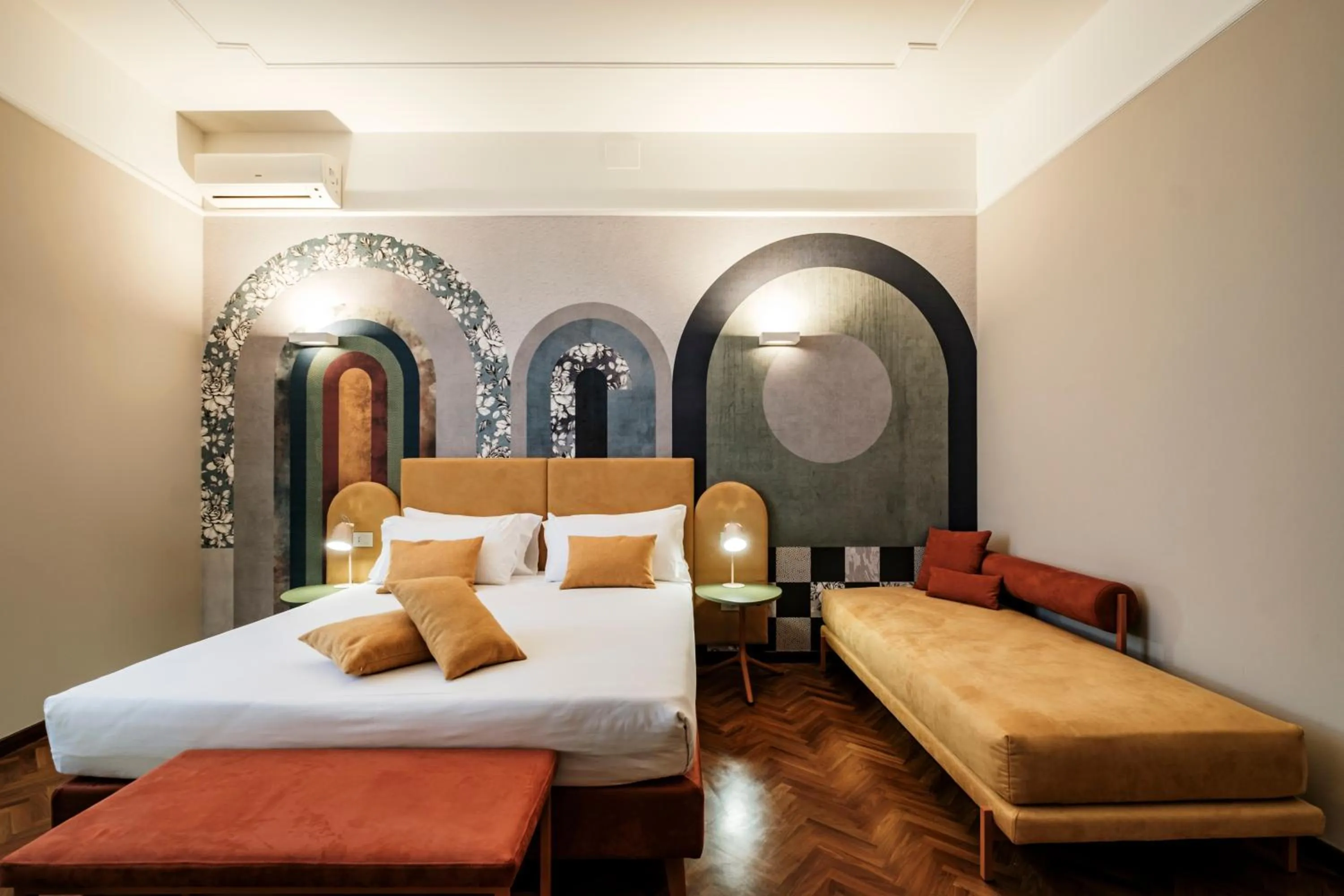 Bedroom, Bed in Hotel Lory