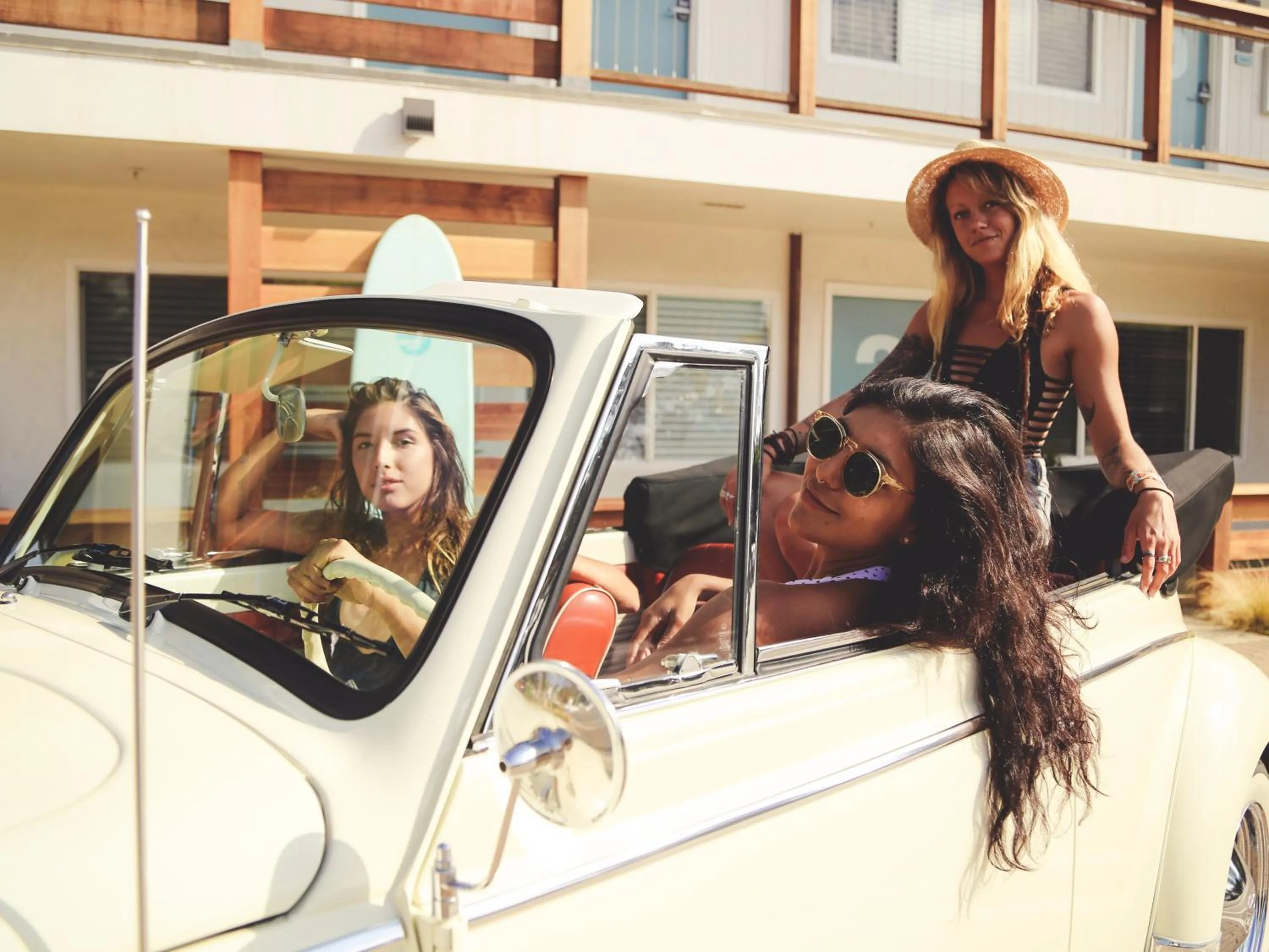 group of guests in Surfhouse