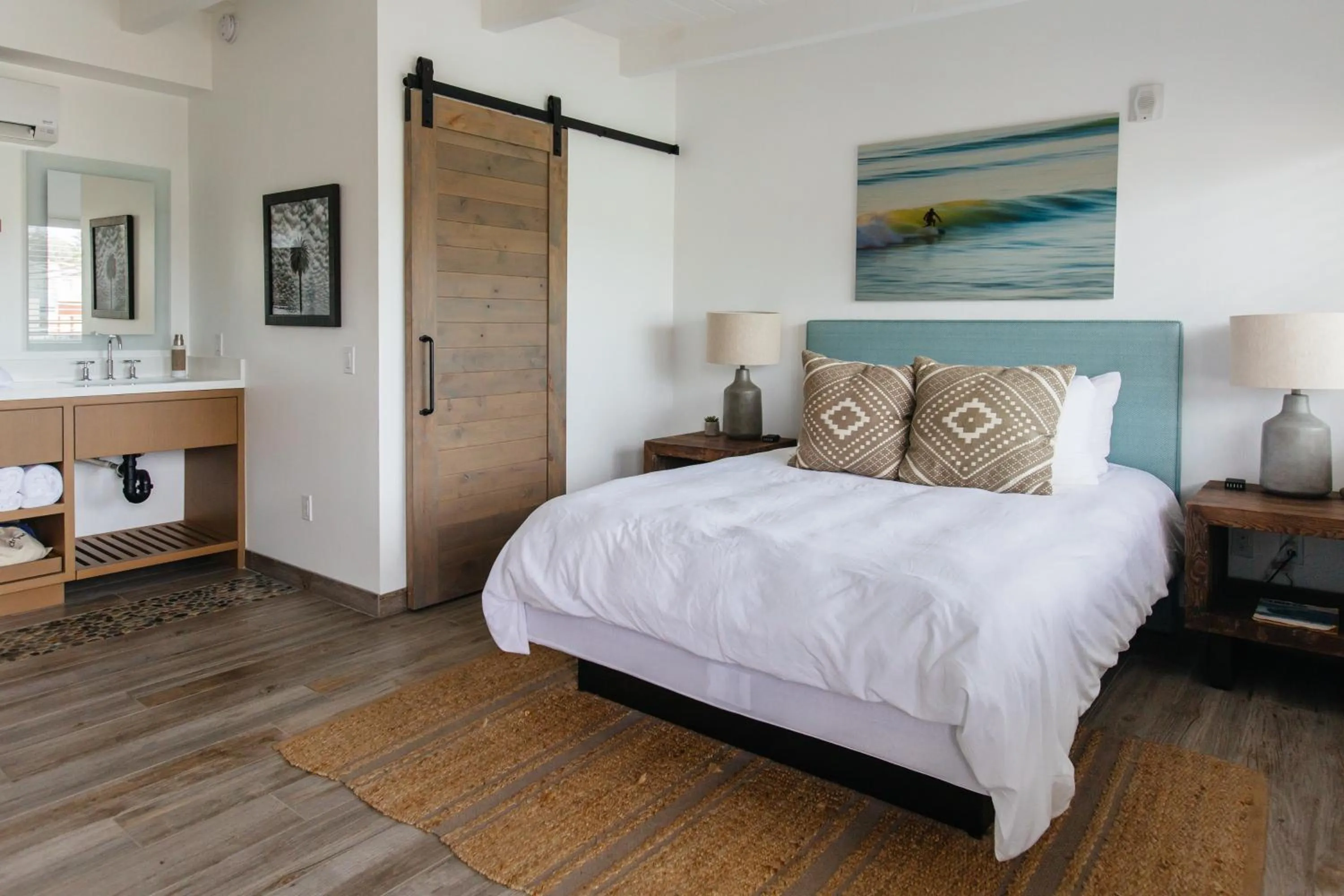 Bed in Surfhouse