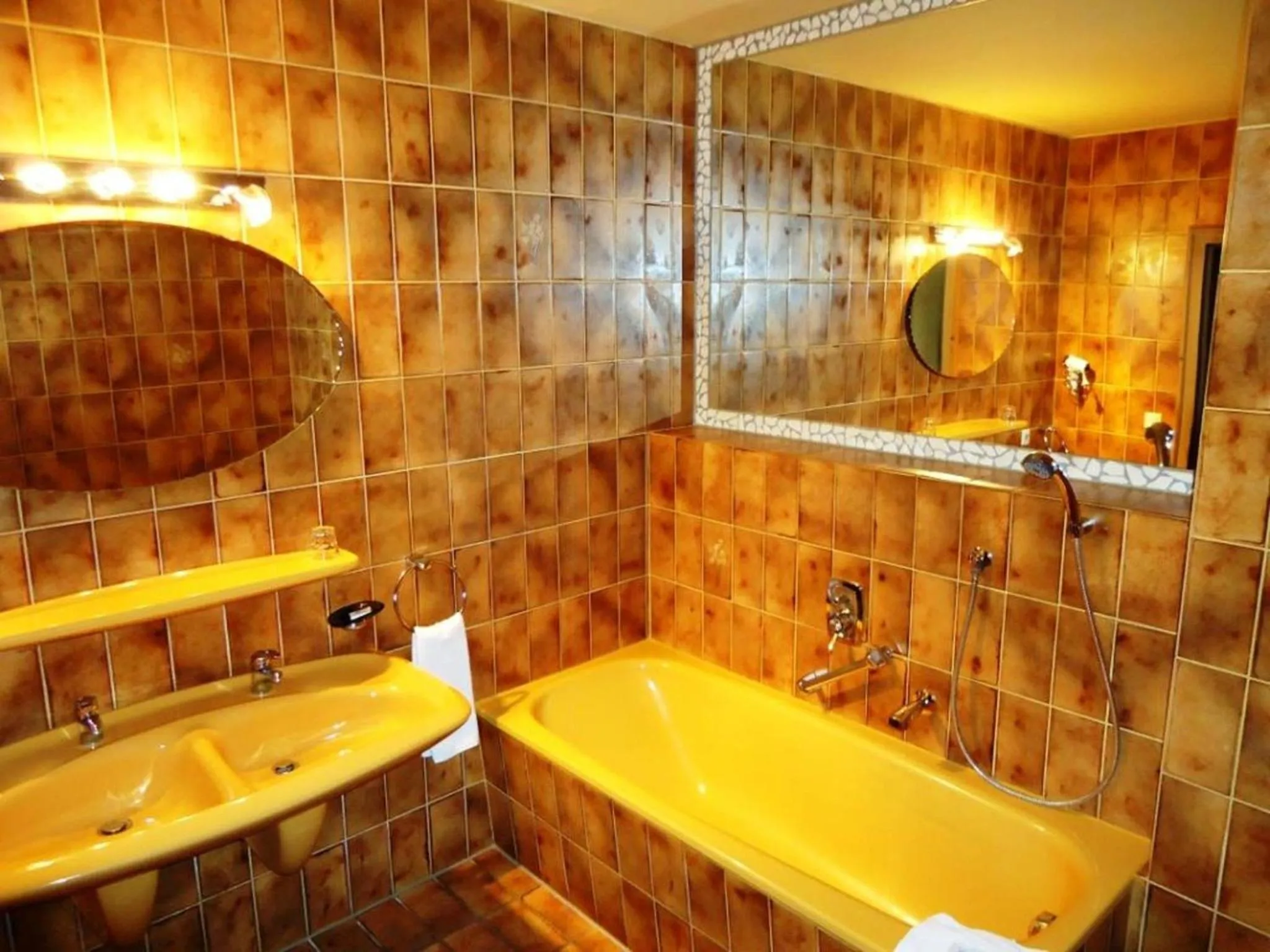 Bathroom in Hotel Hiemer